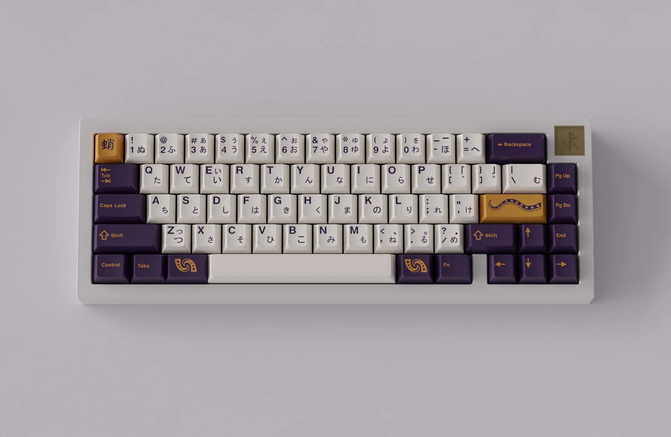 Keycap Cherry GMK CYL Tako ABS Doubleshot