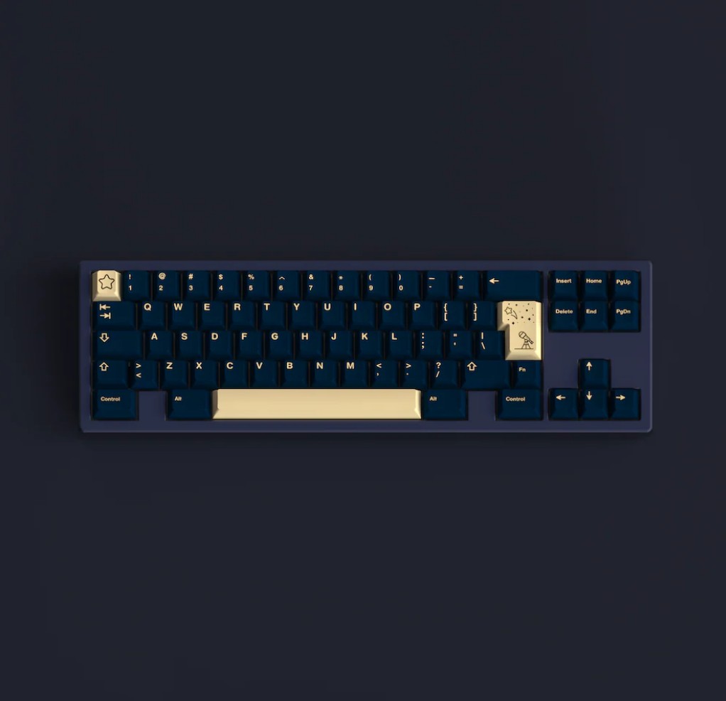 Keycap Cherry GMK CYL Stargaze ABS Doubleshot