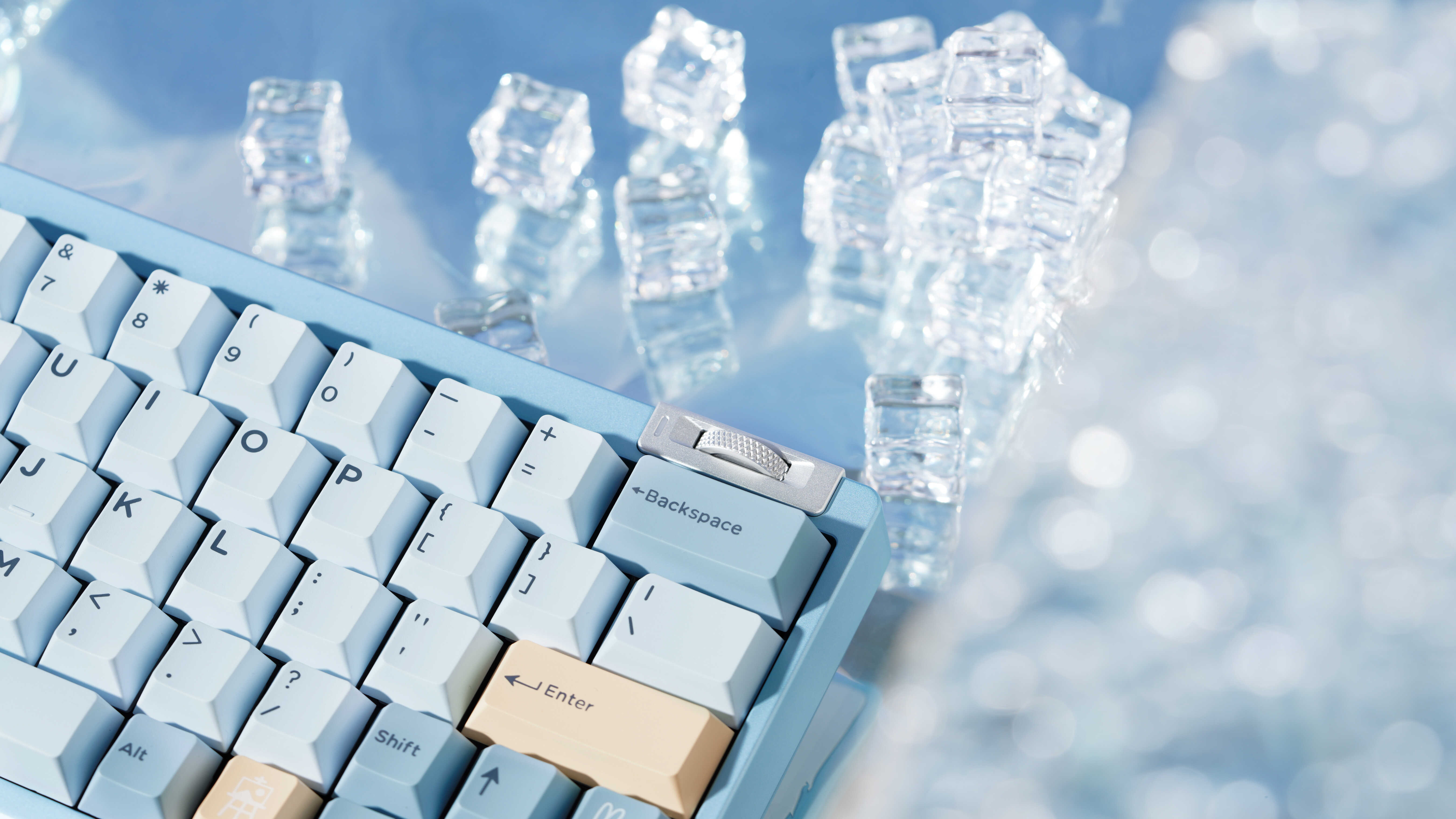 [GB] Zoom64 Mechanial Keyboard Kit - Arctic Blue