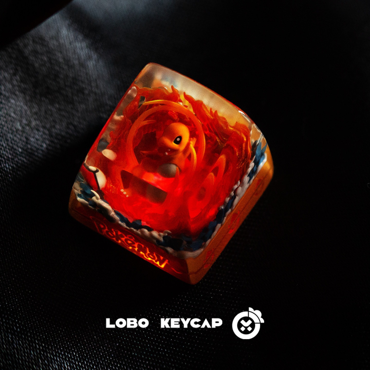 Keycap Artisan Lobo Pokemon Resin