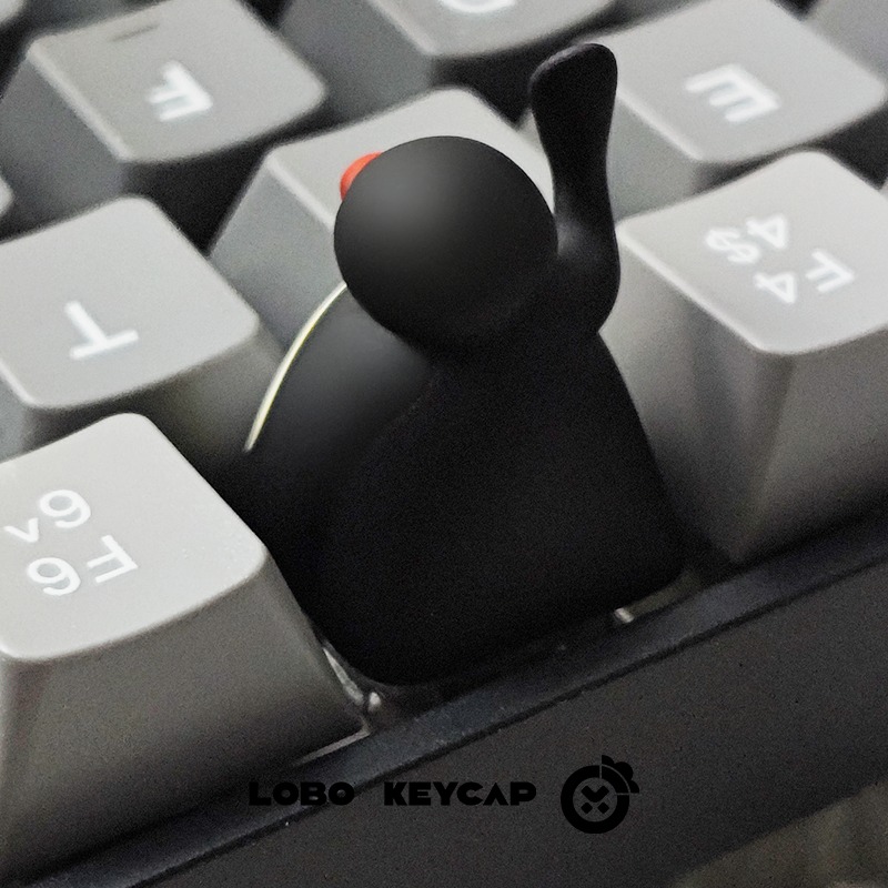 Keycap Artisan Lobo Pingu