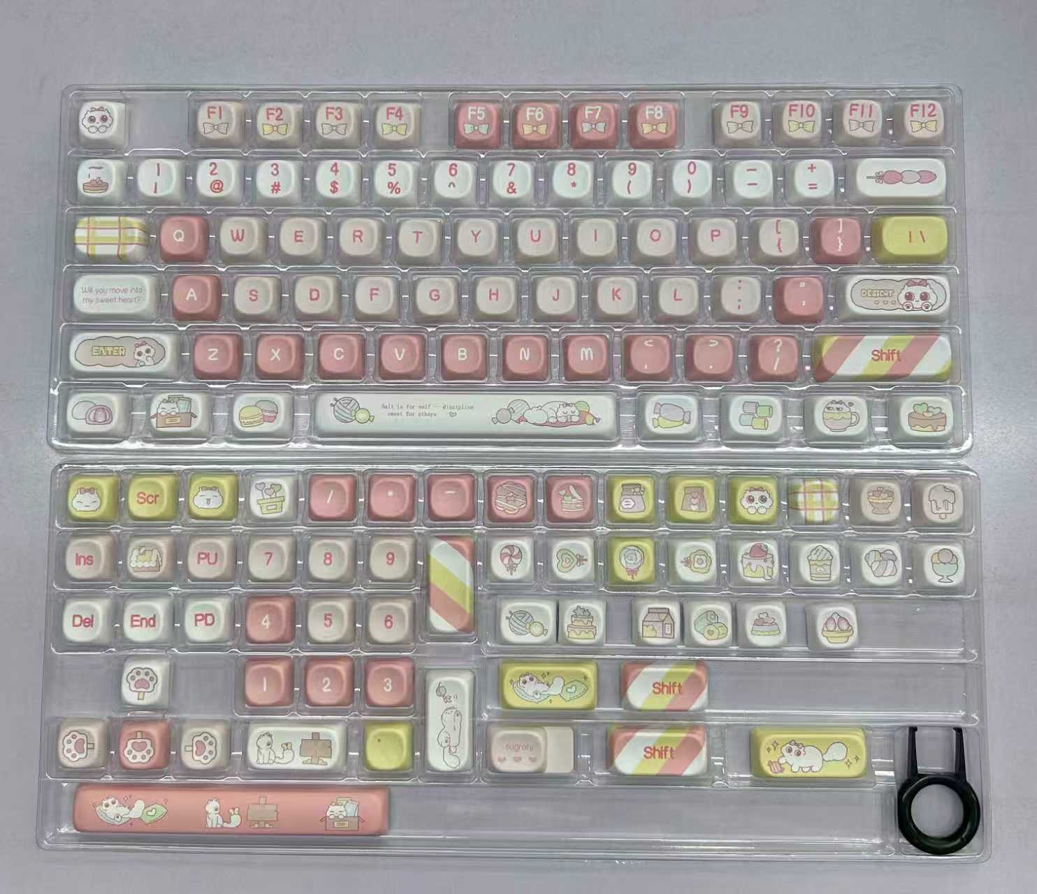Keycap Sweet Cat MOA PBT Dyesub