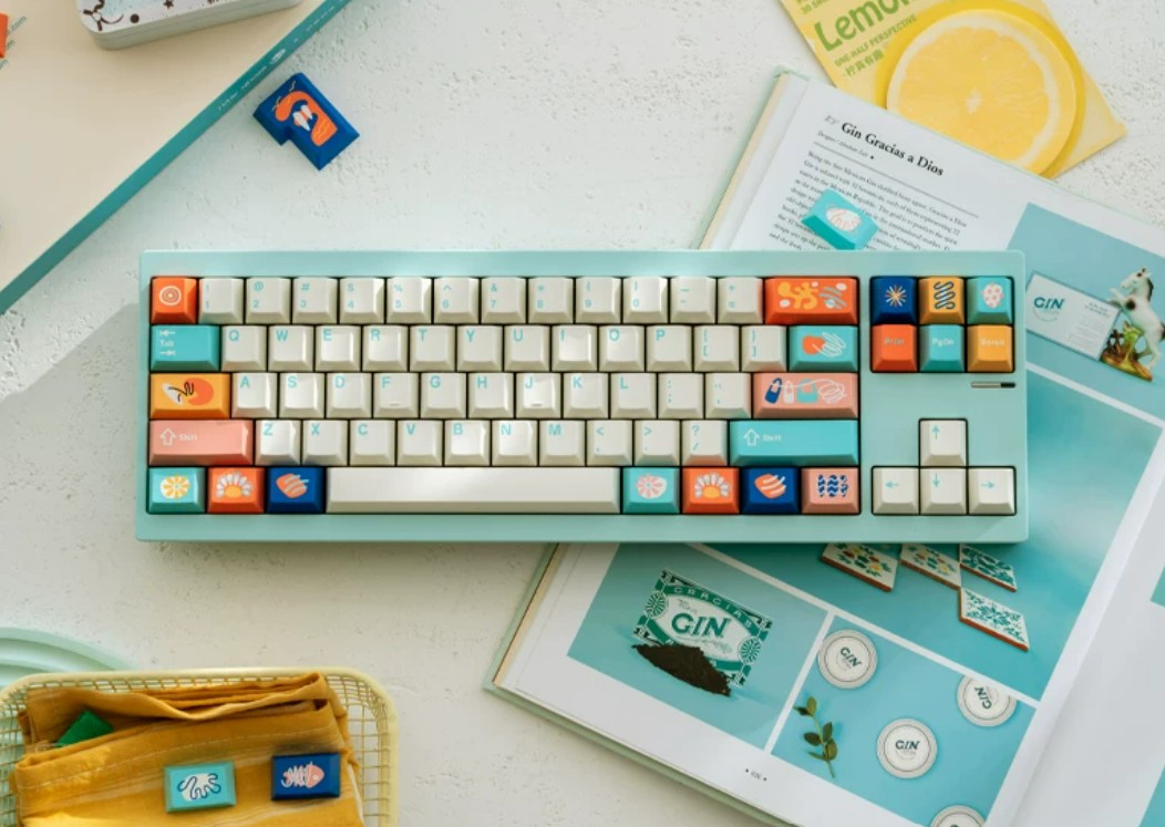 Keycap KeyKobo Cinque Terre Cherry ABS Doubleshot
