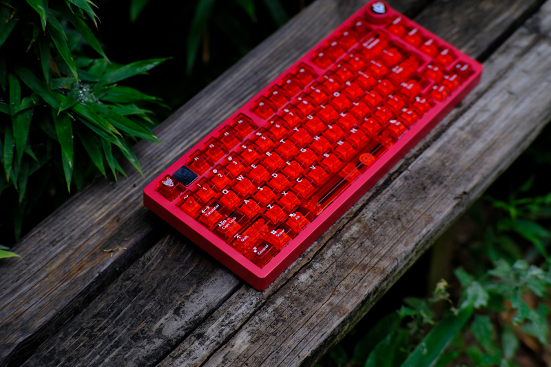 Keycap Cherry Aifei PC Xuyên led - Đỏ