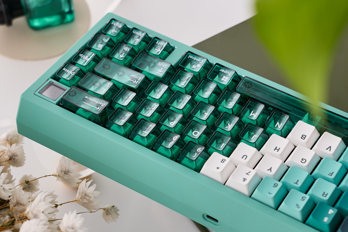 Keycap Cherry Mintcaps Núi Tuyết PBT+PC