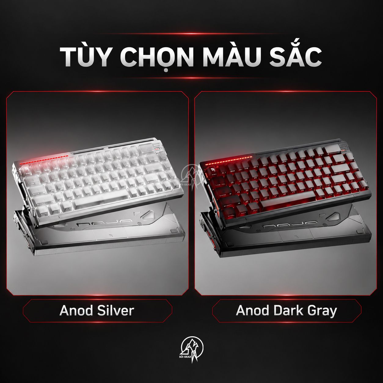 [In Stock] Bàn phím NAJA68 HE Prebuilt