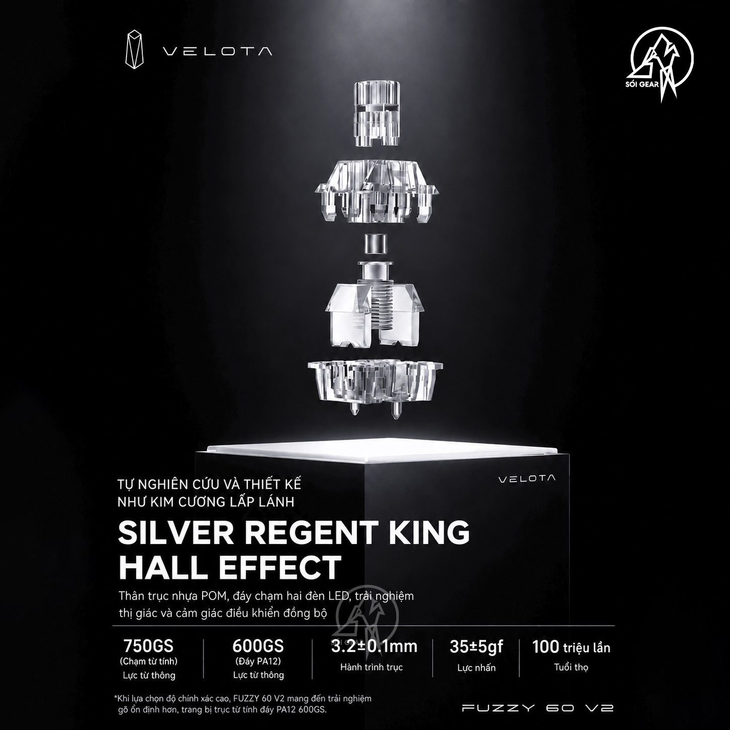 [In Stock] ATK x VELOTA FUZZY 60 V2 HE | FUZZY 63 V2 HE