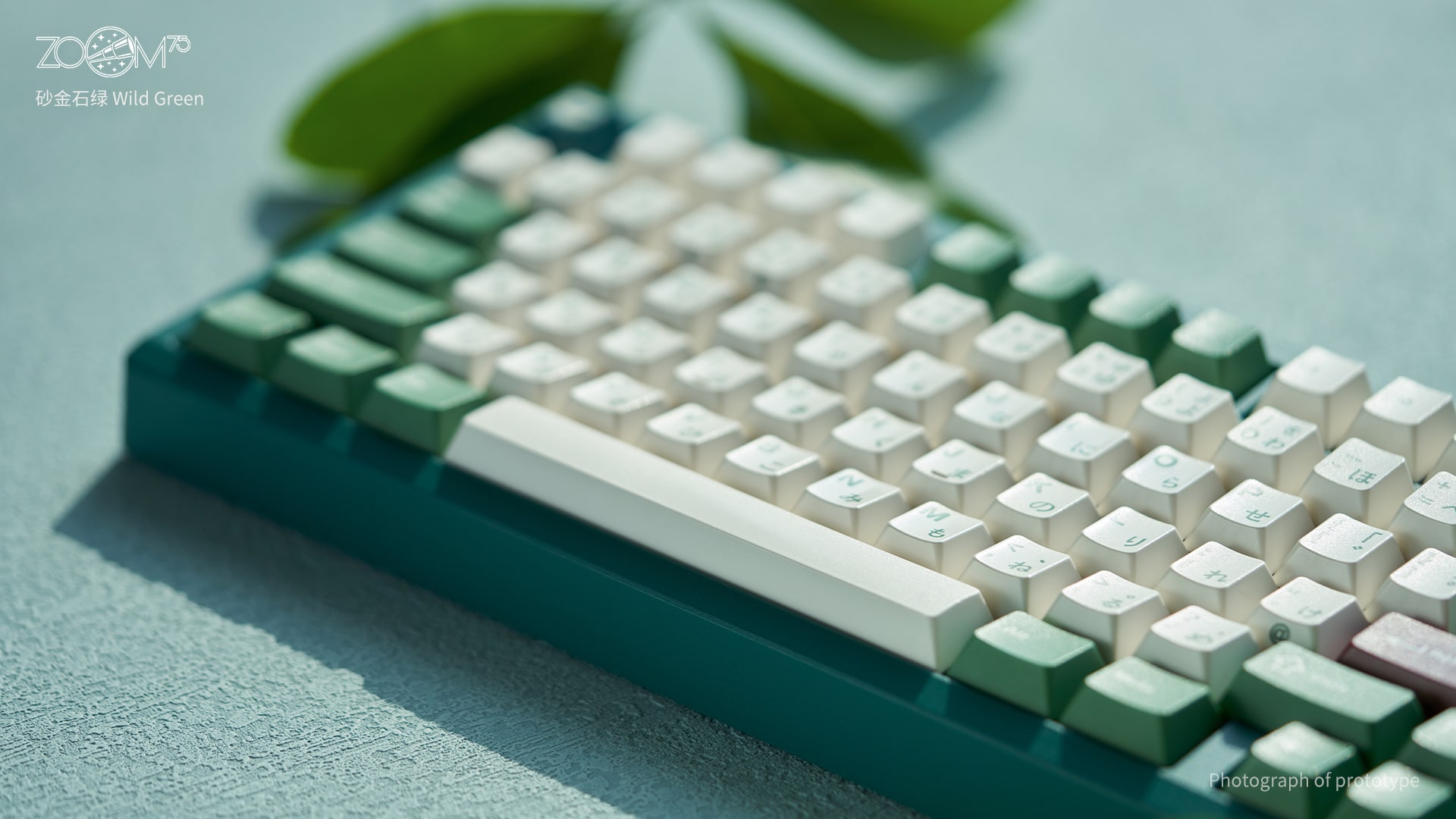 [Extra GB] [Oct] Zoom75 Keyboard Essential Edition - Case Wild Green