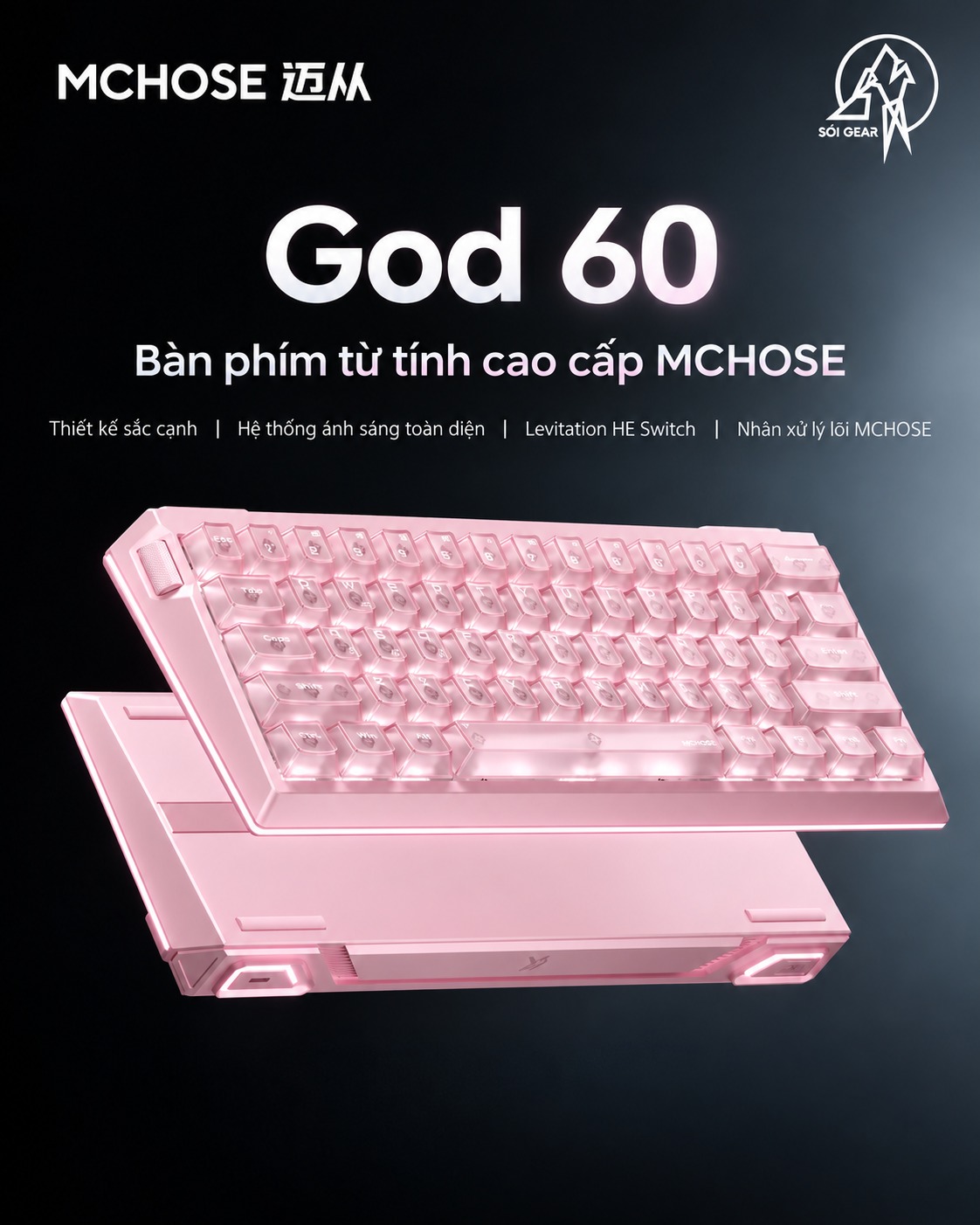 Bàn phím Mchose God60 HE