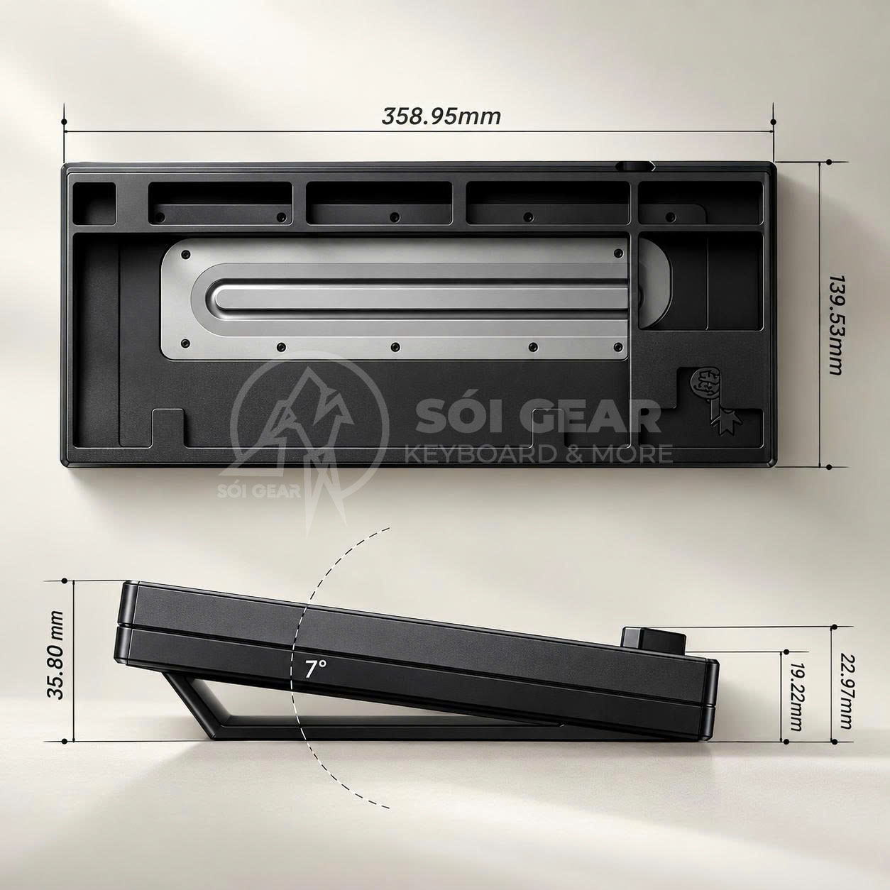 [GB] KIT Bàn phím Chamber TKL - Top Case