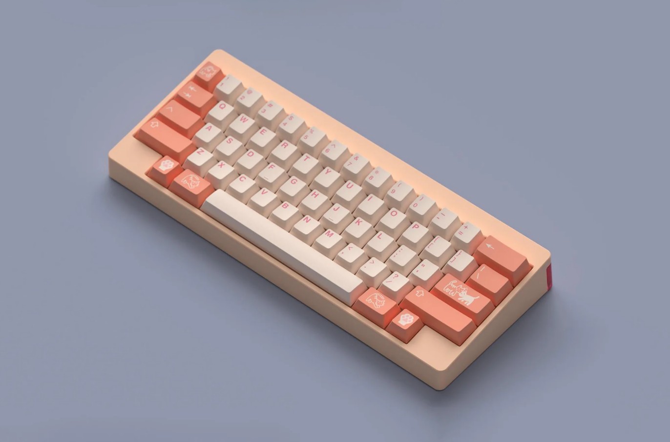 Keycap Cherry GMK CYL Orange Boi ABS Doubleshot