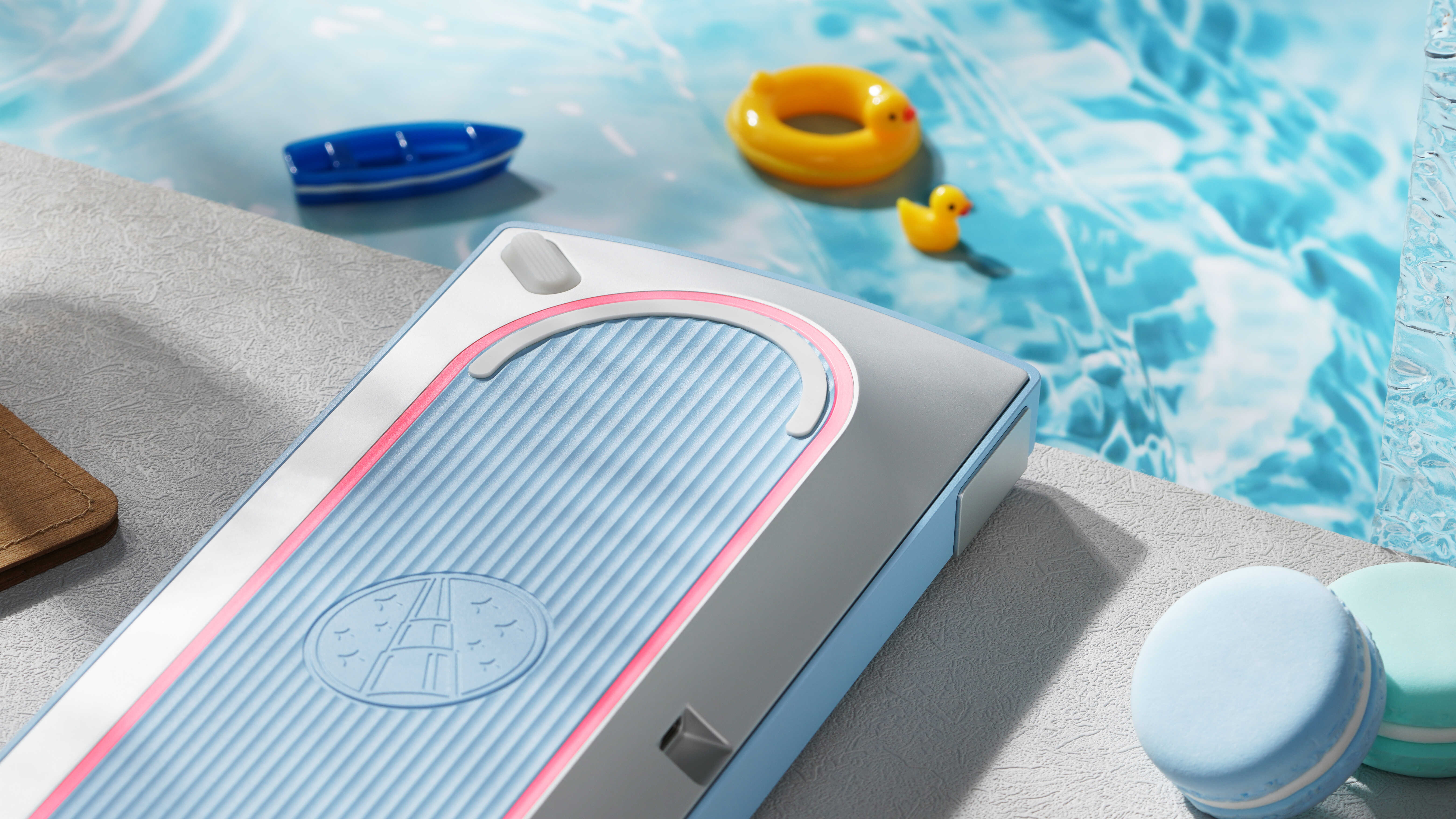 [GB] Zoom64 Mechanial Keyboard Kit - Cloud Mist Blue