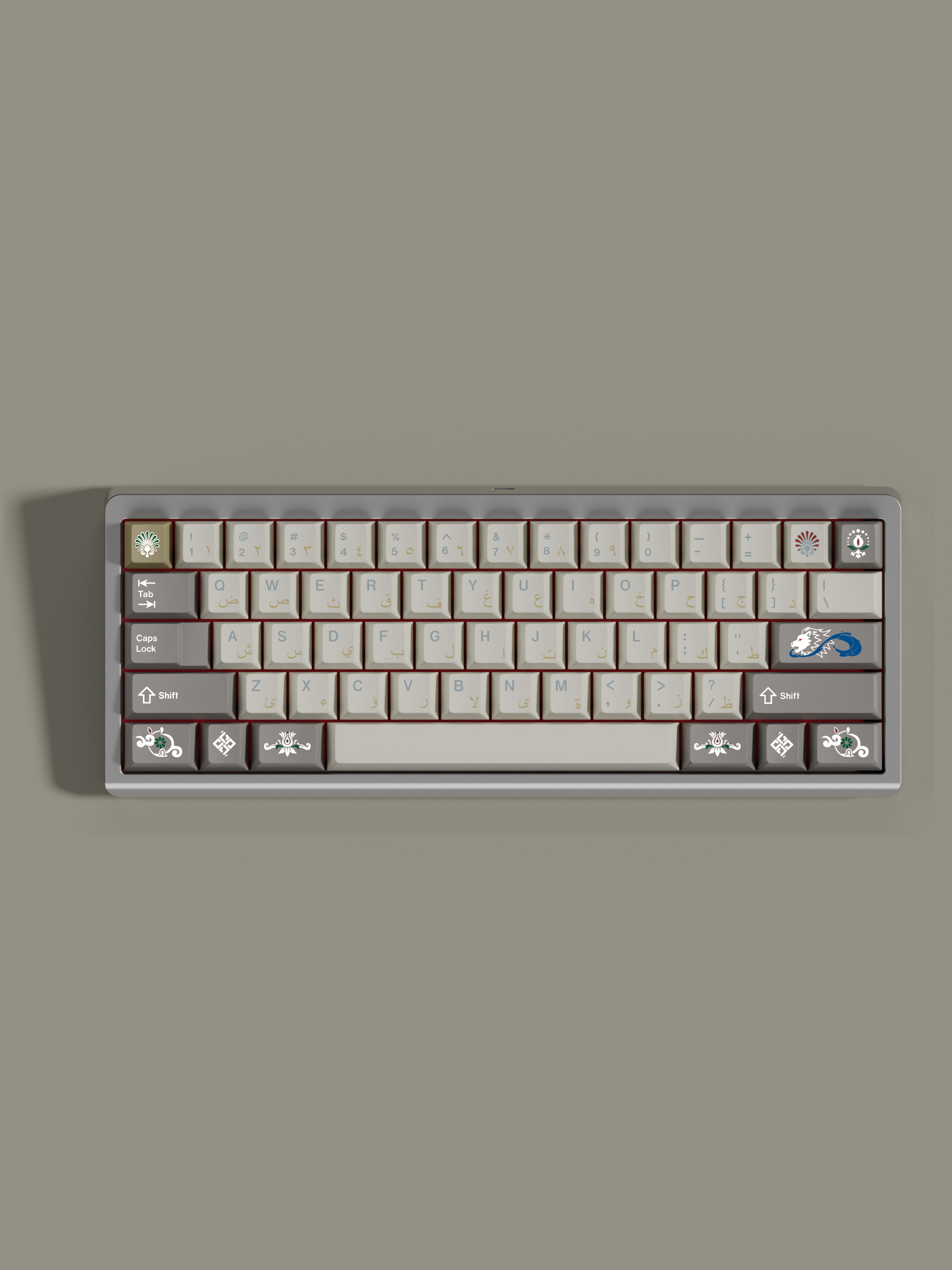 [In Stock] Keycap Walker Alhambra Cherry PBT Dyesub