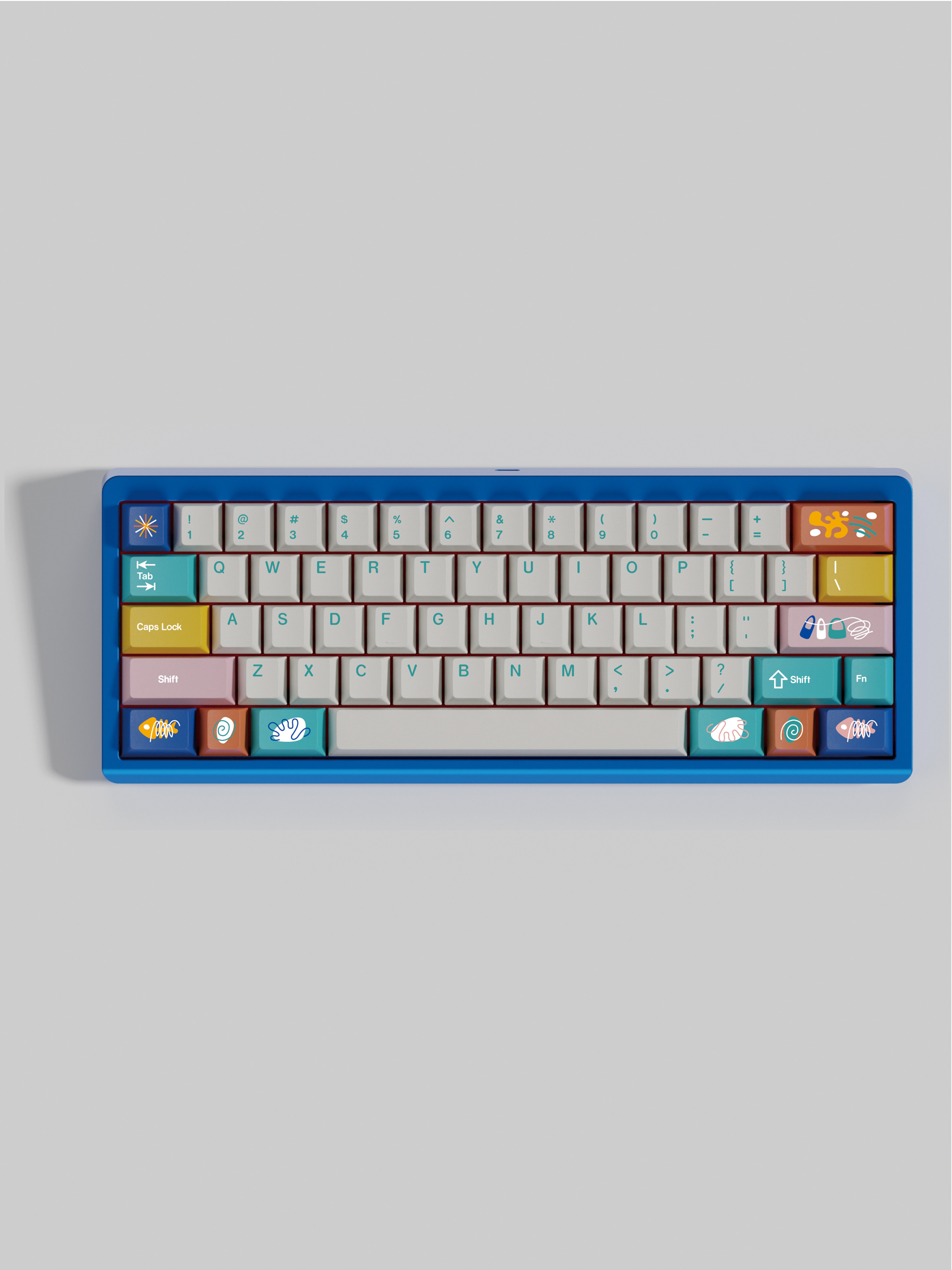 [In Stock] Keycap Walker Cinque Terre  Cherry PBT Dyesub