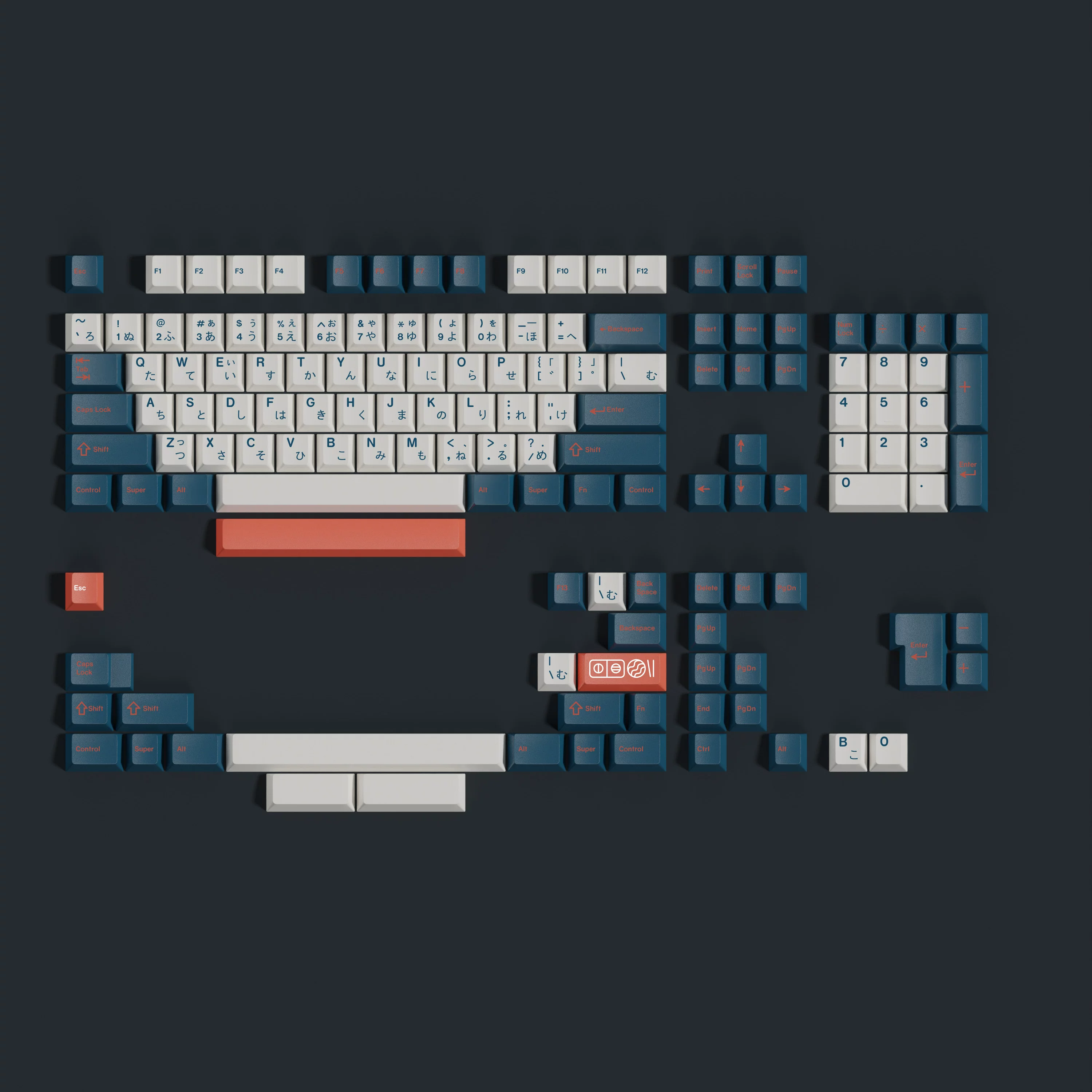 [In Stock] Keycap Walker Bento Cherry PBT Dyesub