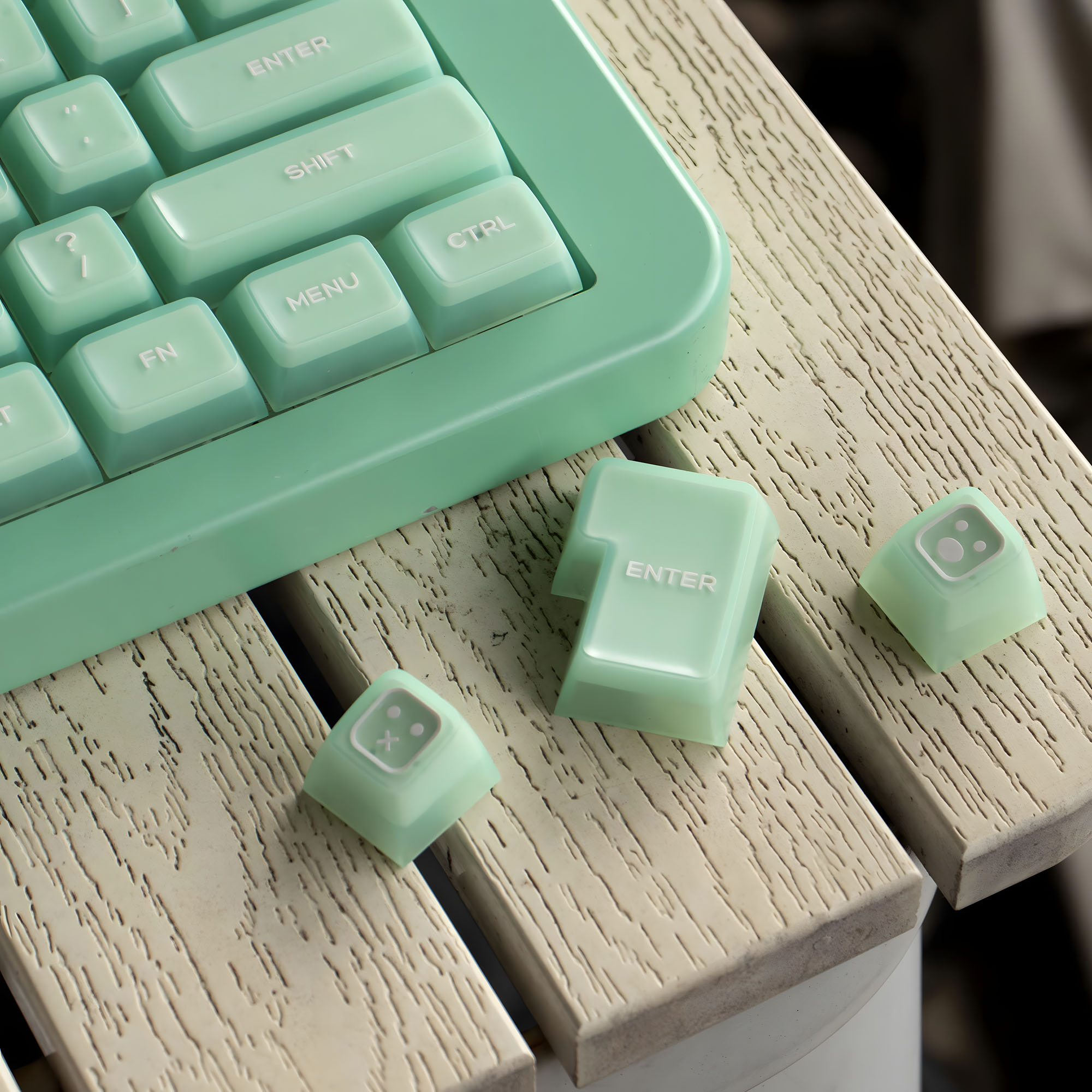 Keycap SA Mintcaps Jinyu PBT doubleshot