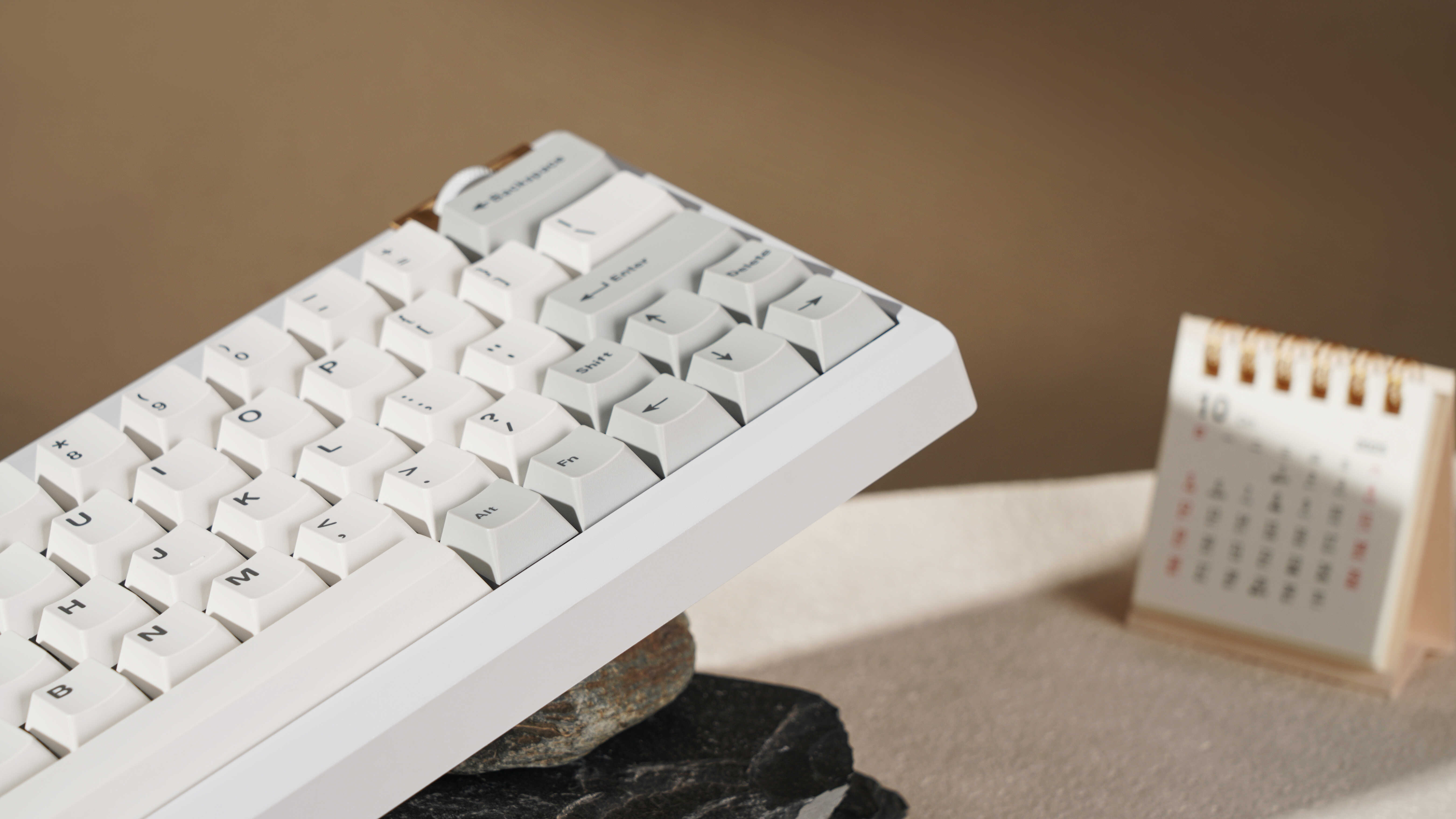 [GB] Zoom64 Mechanial Keyboard Kit - Moonstone White