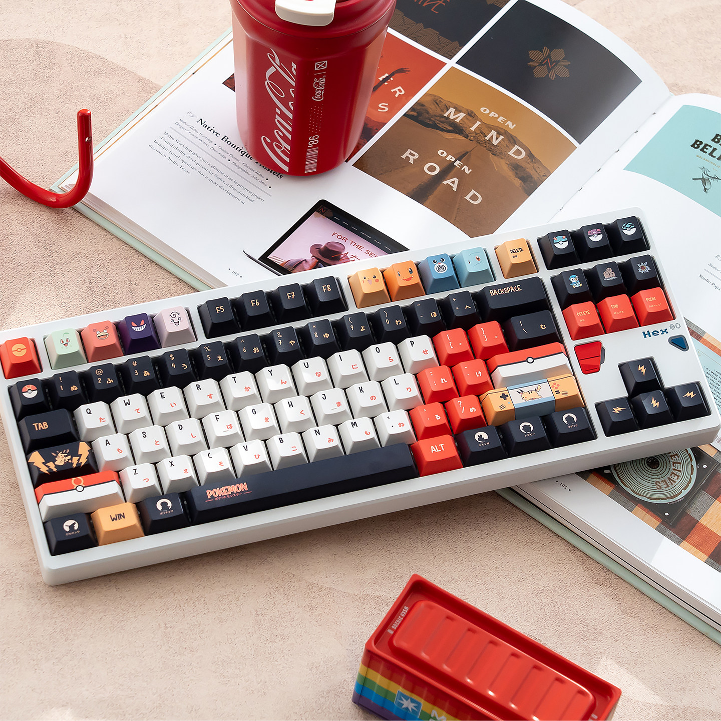 Keycap TapTempo Pokemon Cherry PBT Dyesub