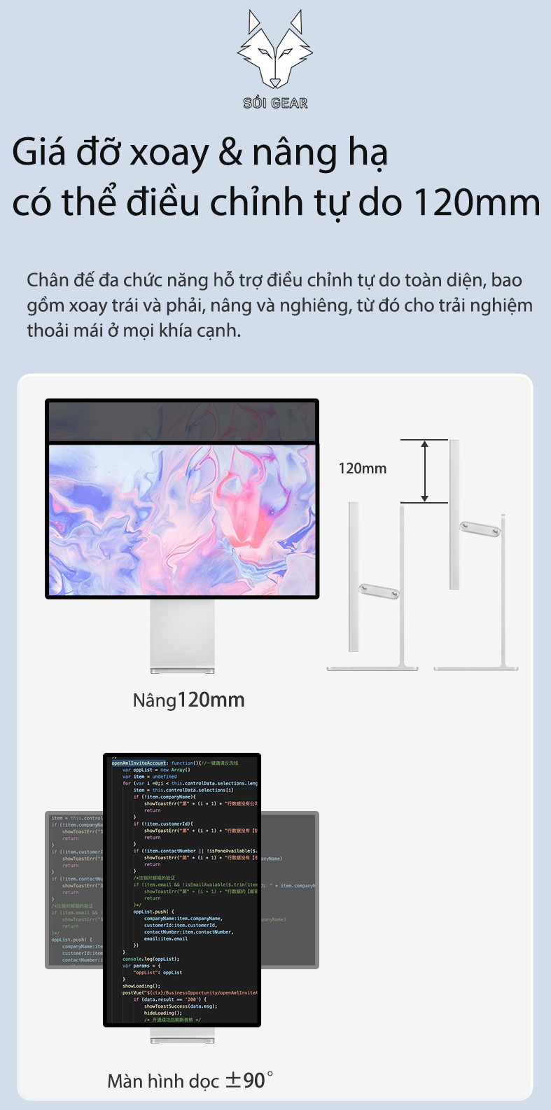 Màn hình Kuycon IPS 4K 60Hz 27 Inch P27U