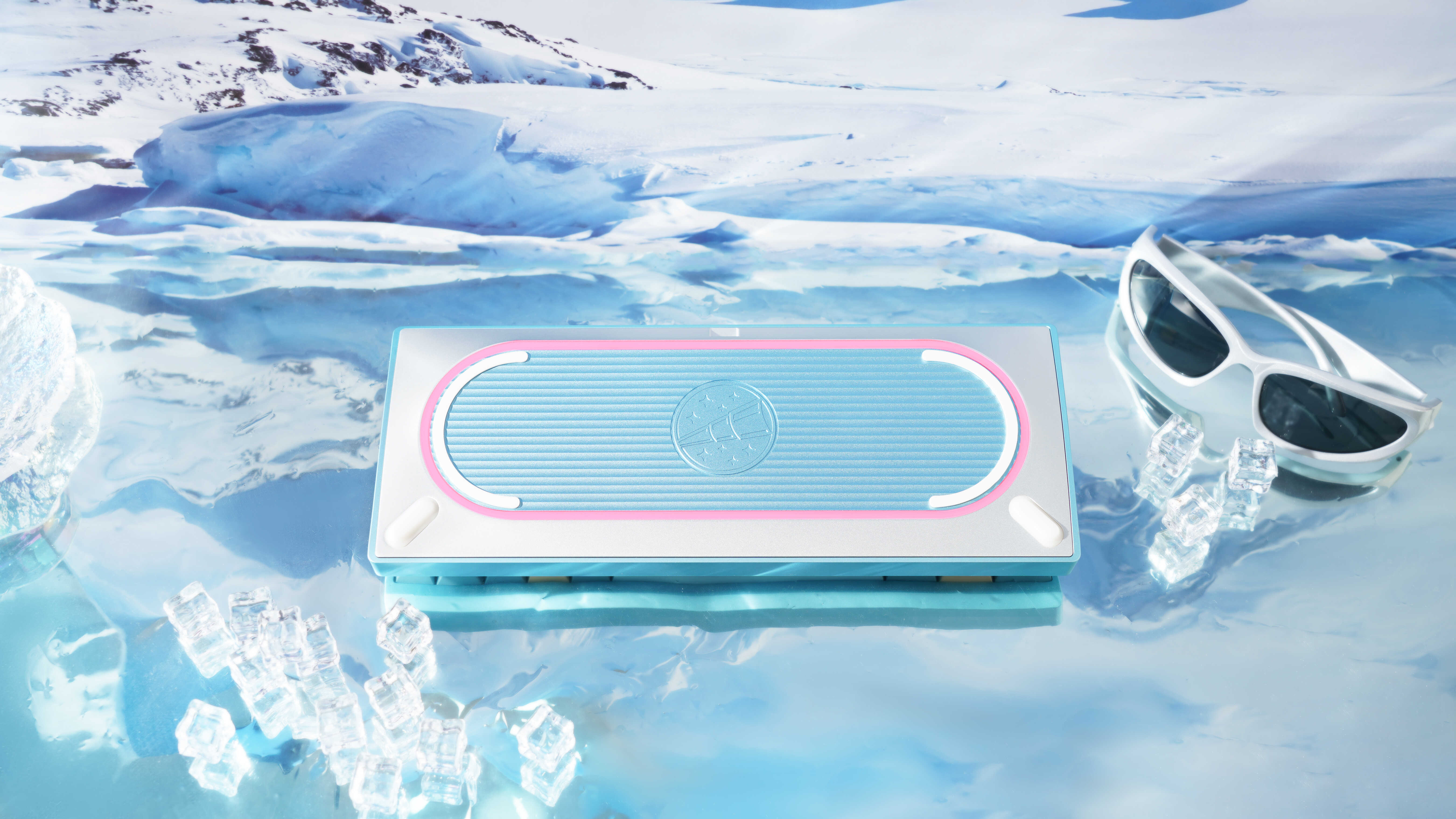 [GB] Zoom64 Mechanial Keyboard Kit - Arctic Blue