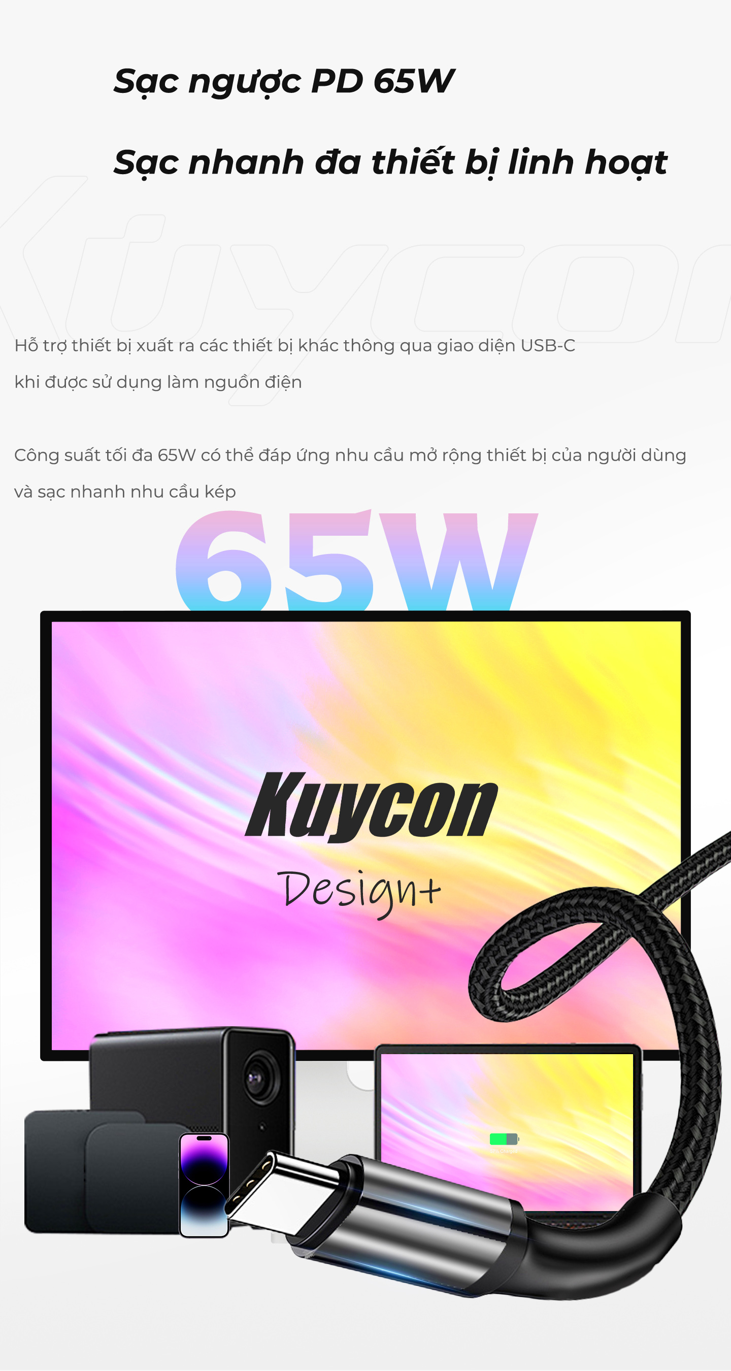Màn hình Kuycon IPS 4K 60Hz 28 Inch P10
