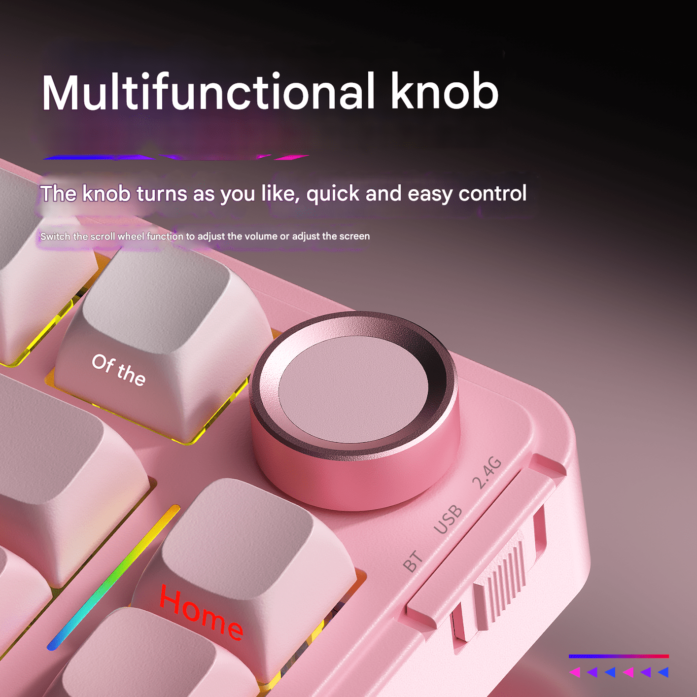 [Pre-Order] AULA S75 PRO - Bàn phím cơ Không dây 3 Mode | Mạch Xuôi | RGB