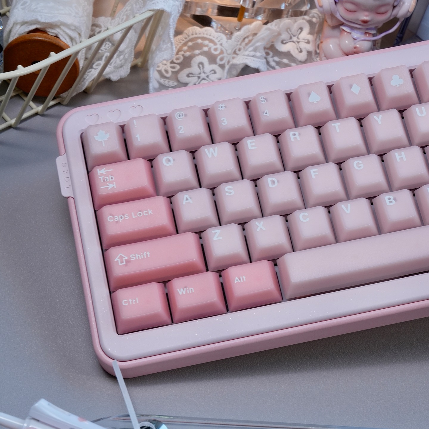 Keycap Cherry Blossom PC + PBT Mintcaps