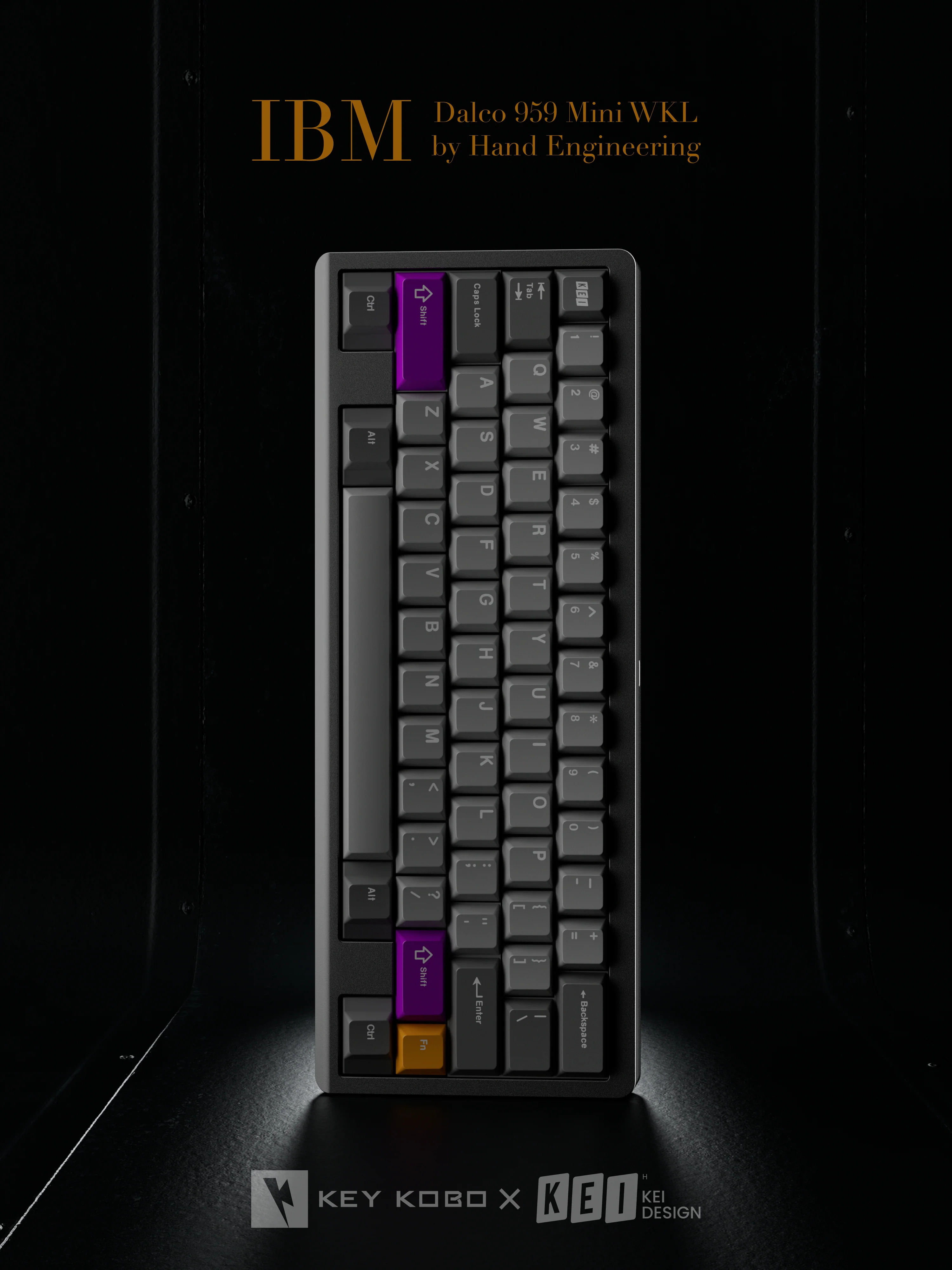 Keycap Cherry KeyKobo C.O.L ABS Doubleshot