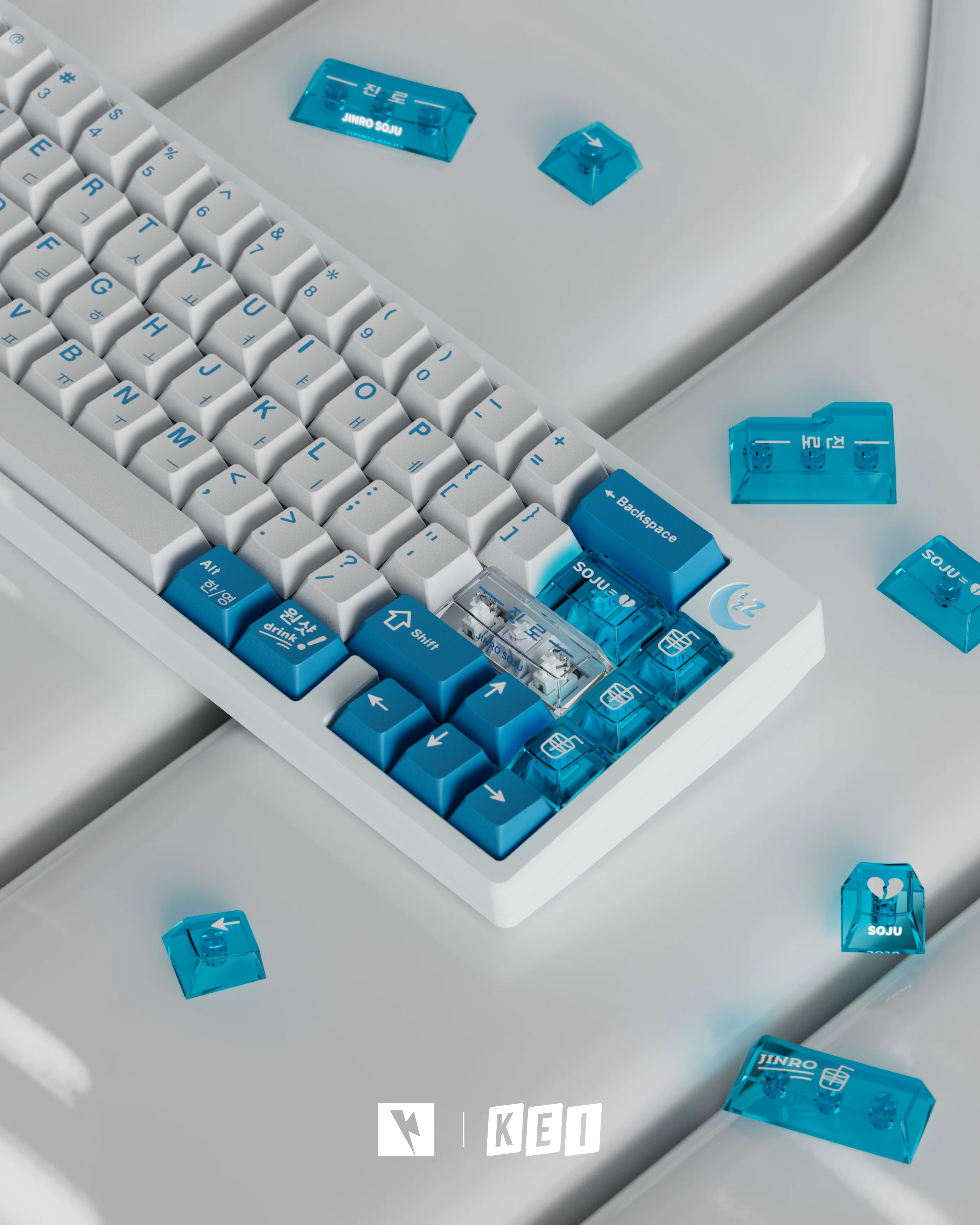 Keycap Cherry KeyKobo SOJU ABS Doubleshot