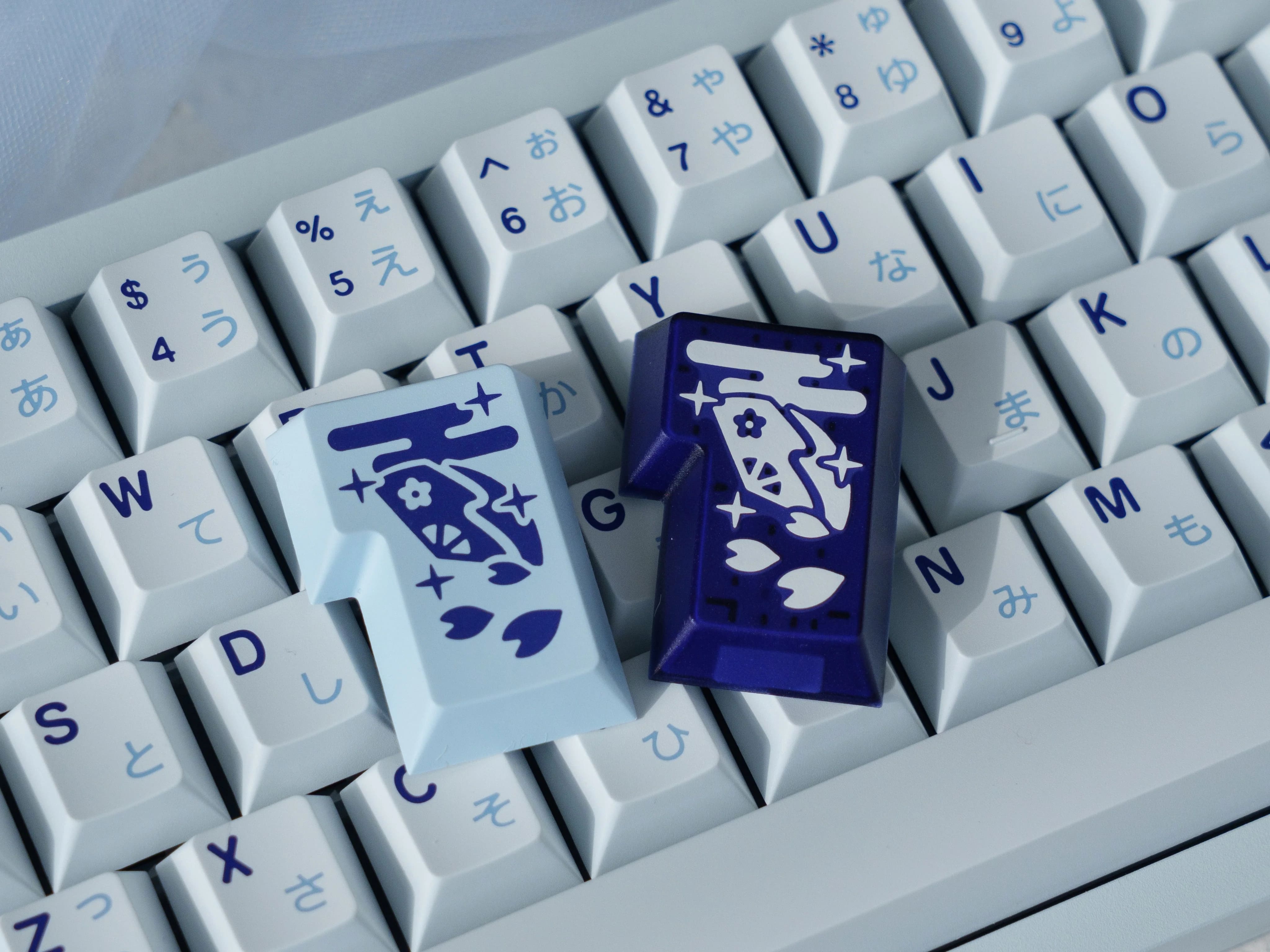 Keycap Keykobo Shirasagi Cherry ABS Doubleshot