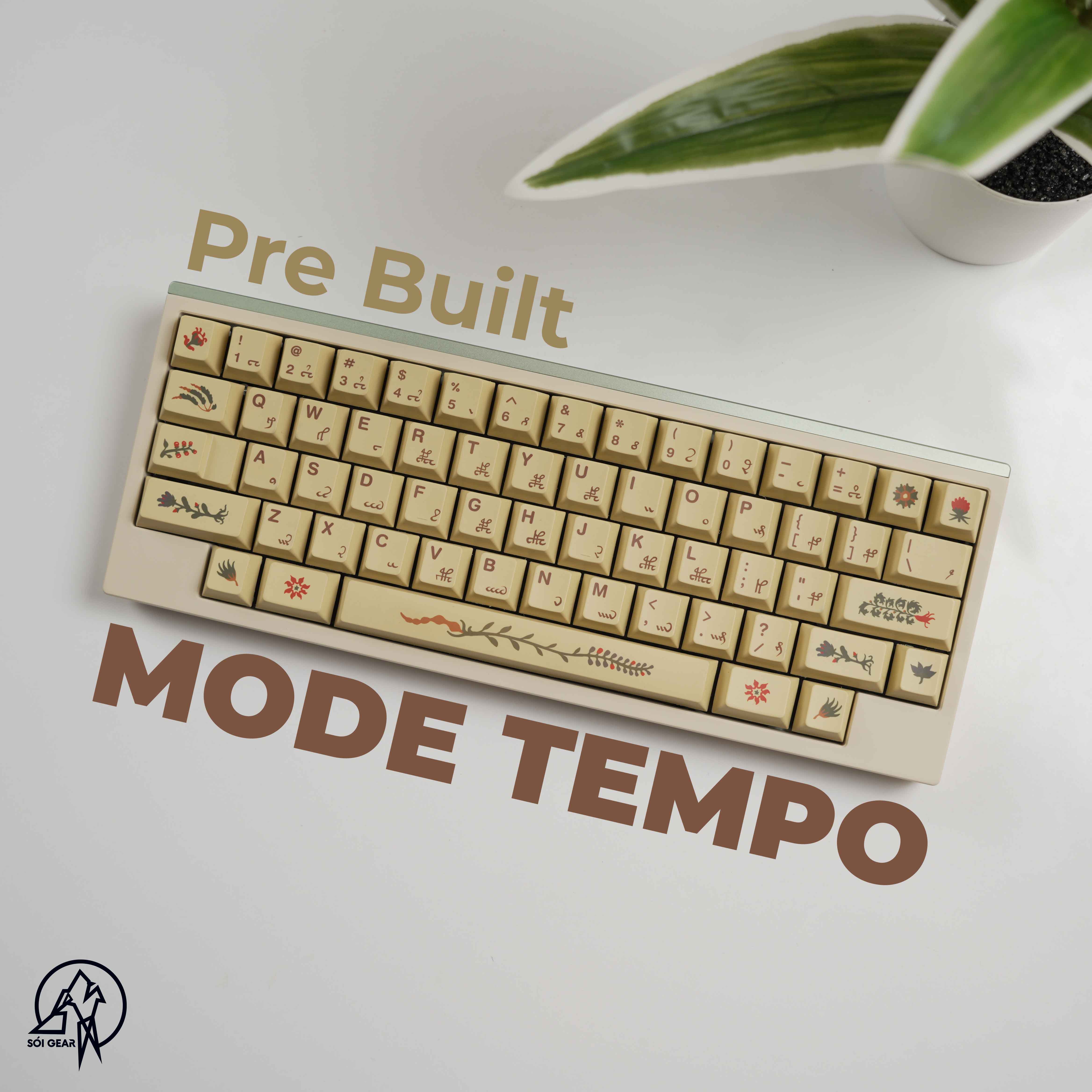 [Prebuilt by Sói] Mode Tempo Crema - Gateron Smoothie