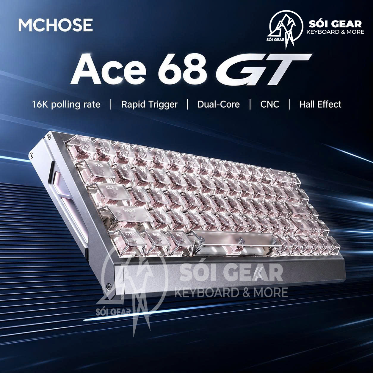 Bàn Phím Mchose Ace68 GT HE