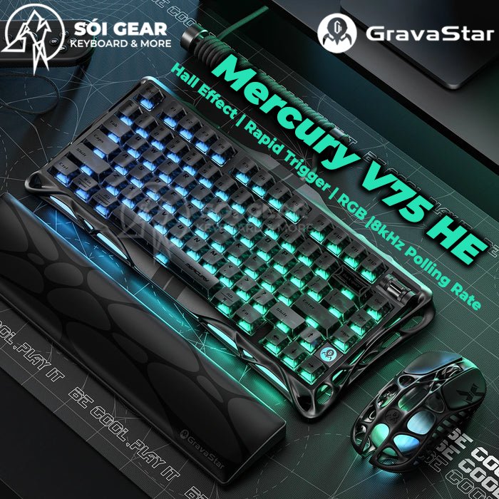 Bàn phím GravaStar Mercury V75 HE