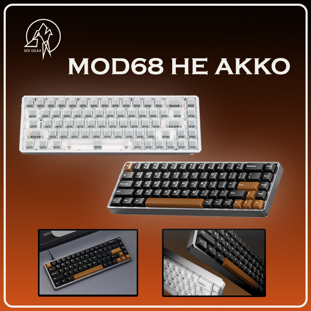 [Pre-Order] Bàn phím cơ MOD68 HE AKKO