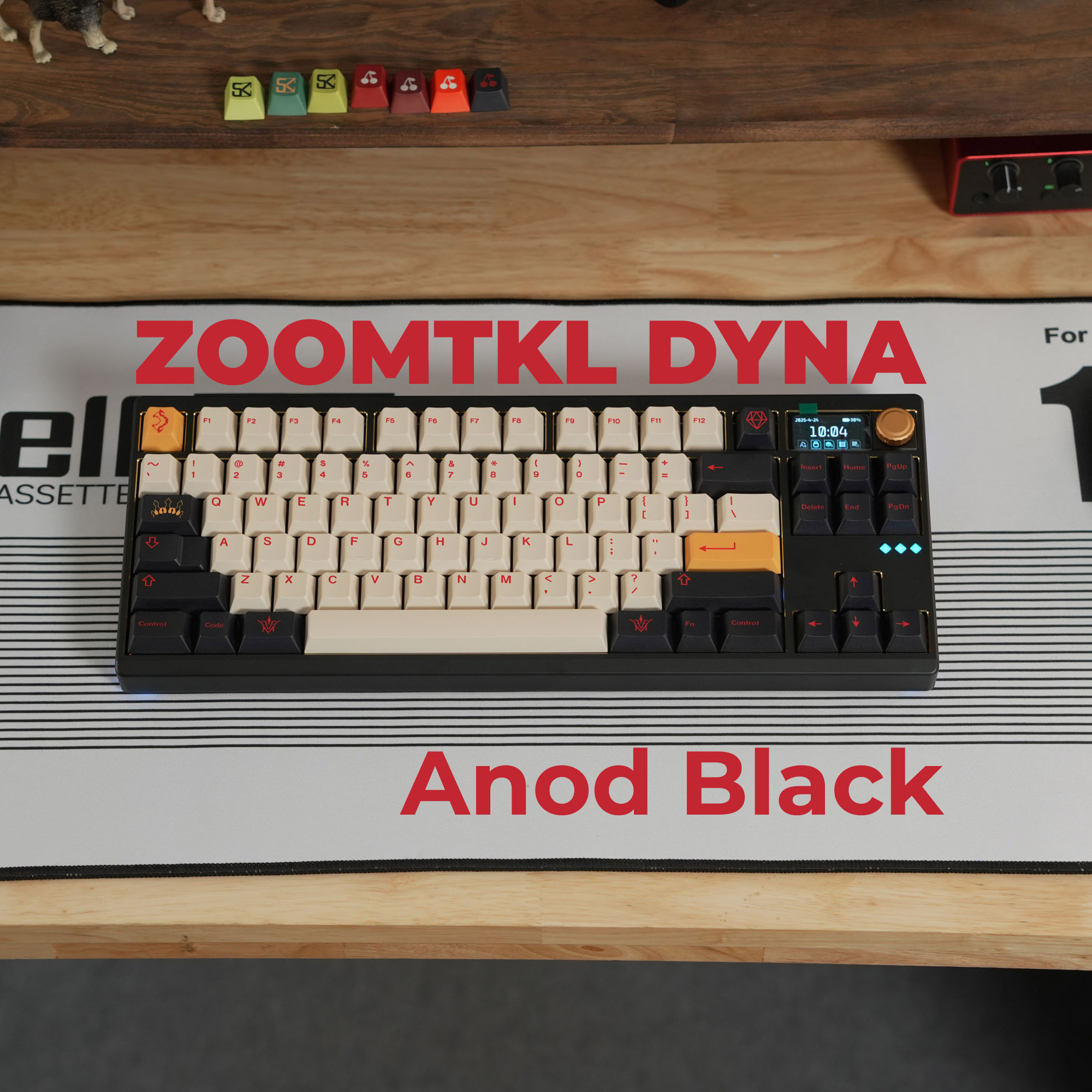 [Prebuilt by Sói] ZoomTKL DYNA Black - WS Arowana Linear - Walker Ishtar