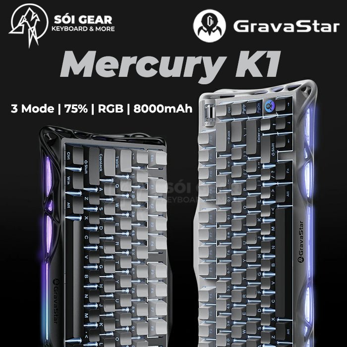 Bàn phím cơ GravaStar Mercury K1