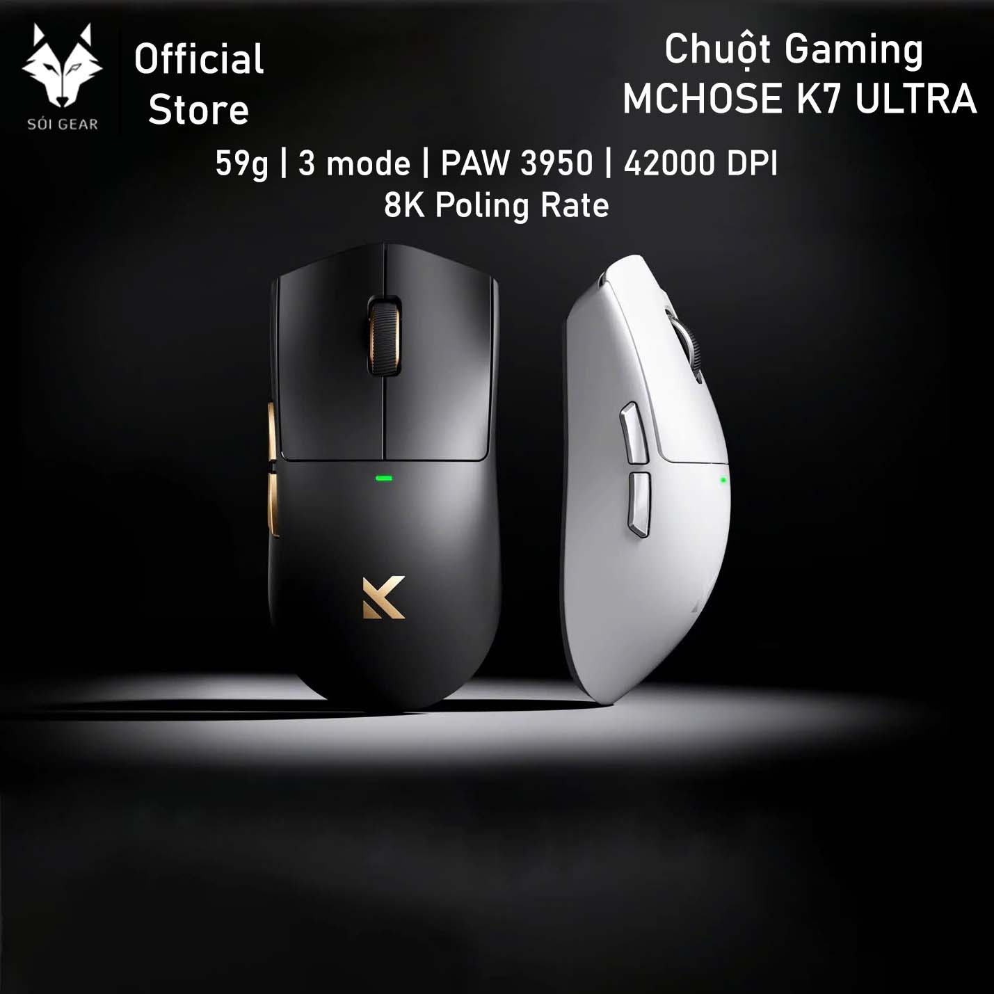 [Instock] Chuột Gaming Mchose K7 Ultra