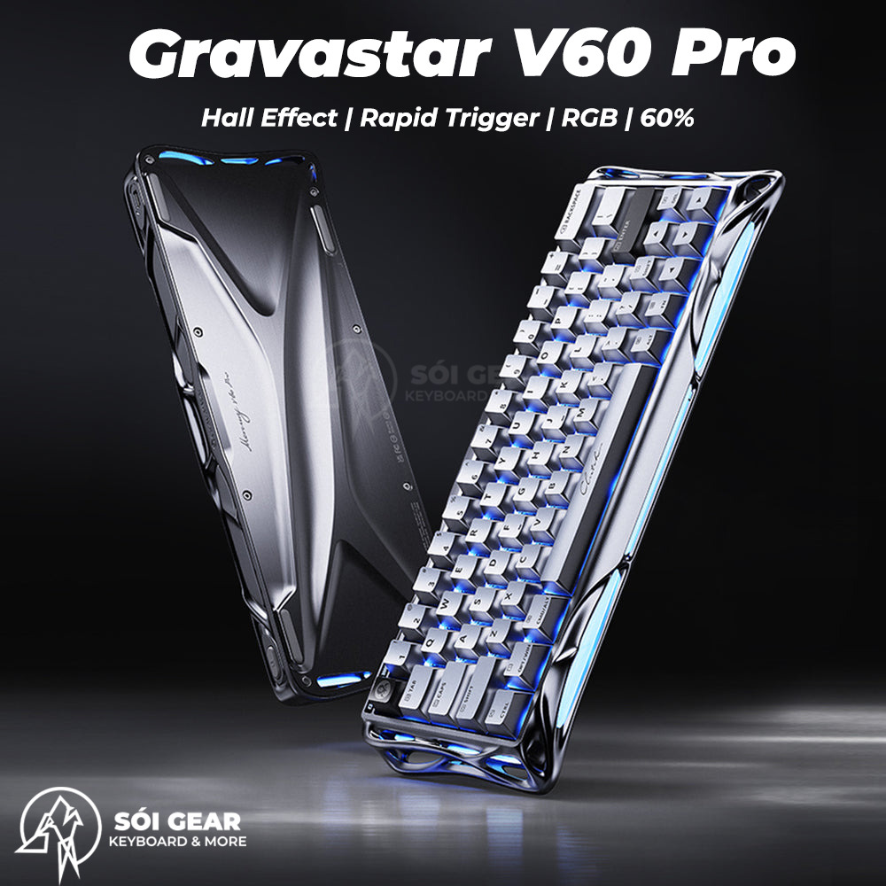 Bàn phím GravaStar Mercury V60 Pro HE - Deluxe Edition