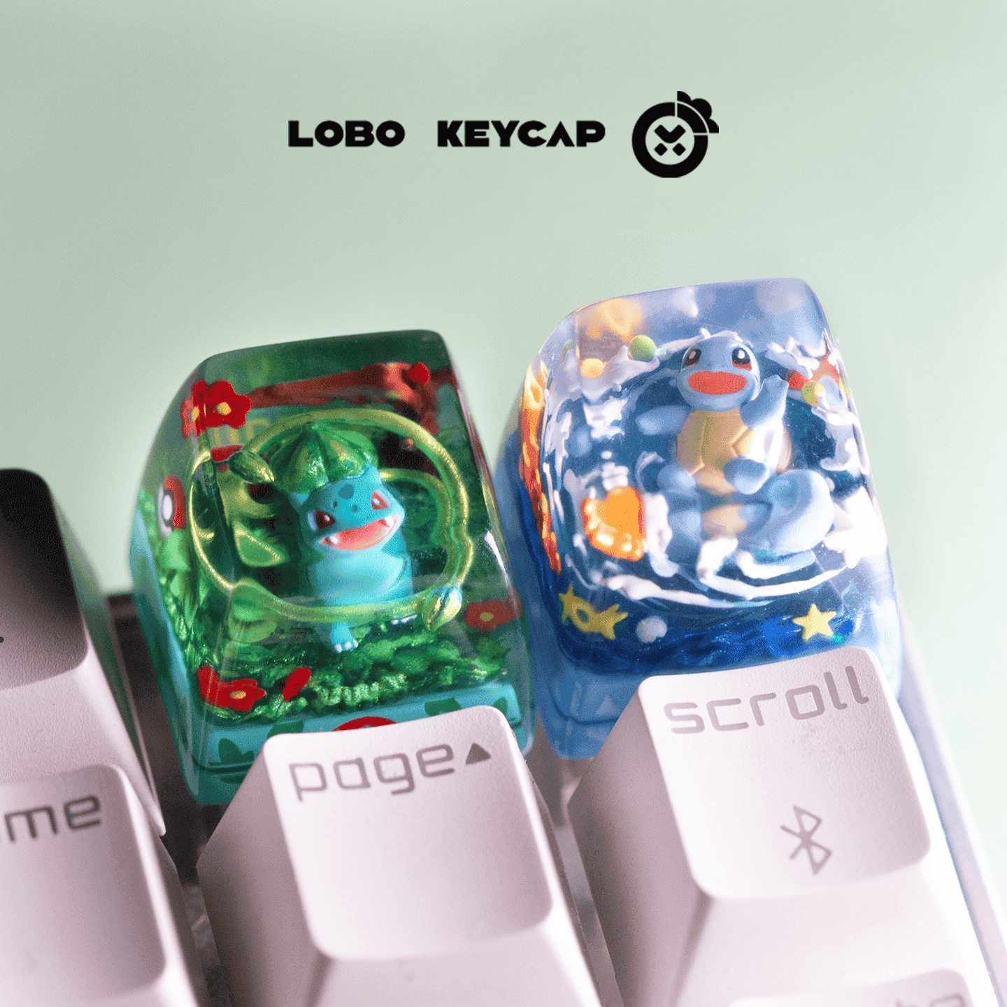 Keycap Artisan Lobo Pokemon Resin