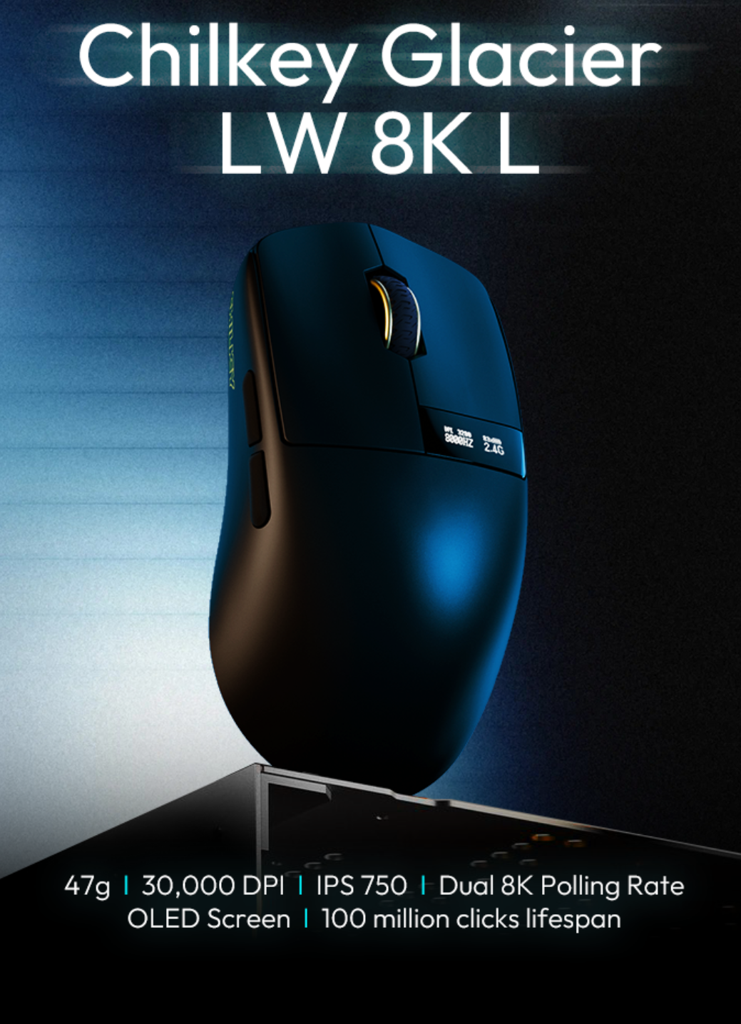 [Pre-order] Chuột Glacier LW 8K L