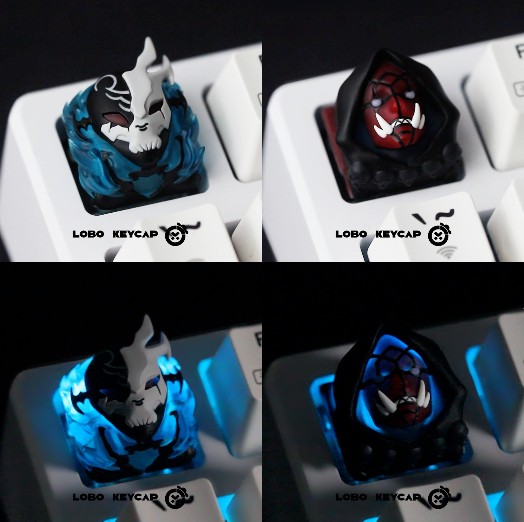 Keycap Artisan Lobo Shadow Legion