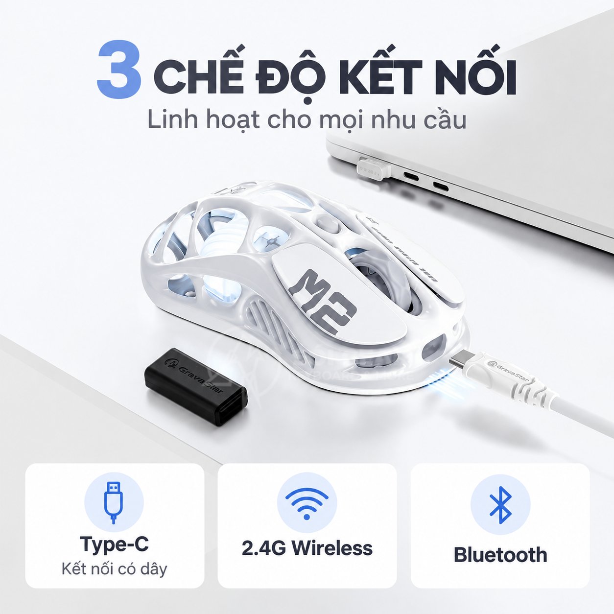 Chuột GravaStar Mercury M2