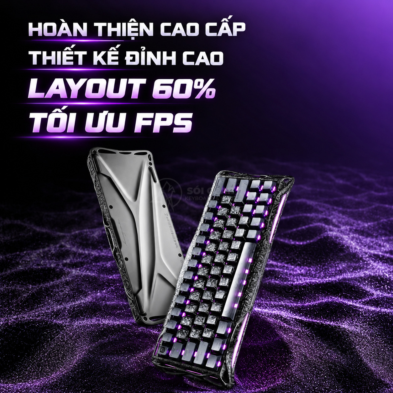Bàn phím GravaStar Mercury V60 Pro HE - Deluxe Edition