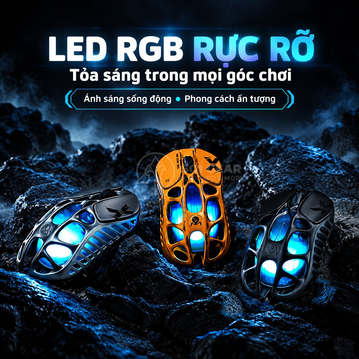 Chuột GravaStar Mercury X Pro (kèm 8K Dongle)