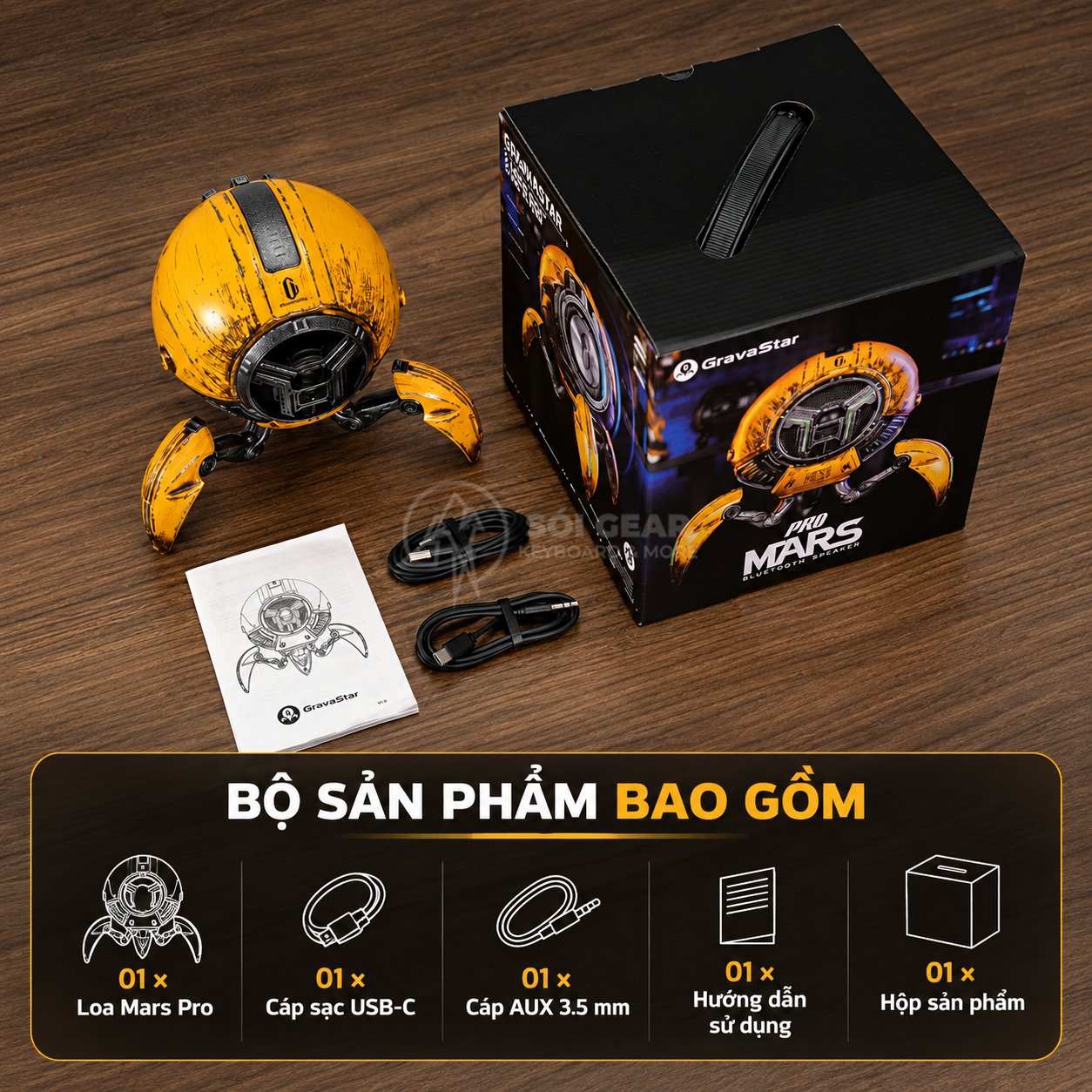 Loa Bluetooth GravaStar Mars Pro