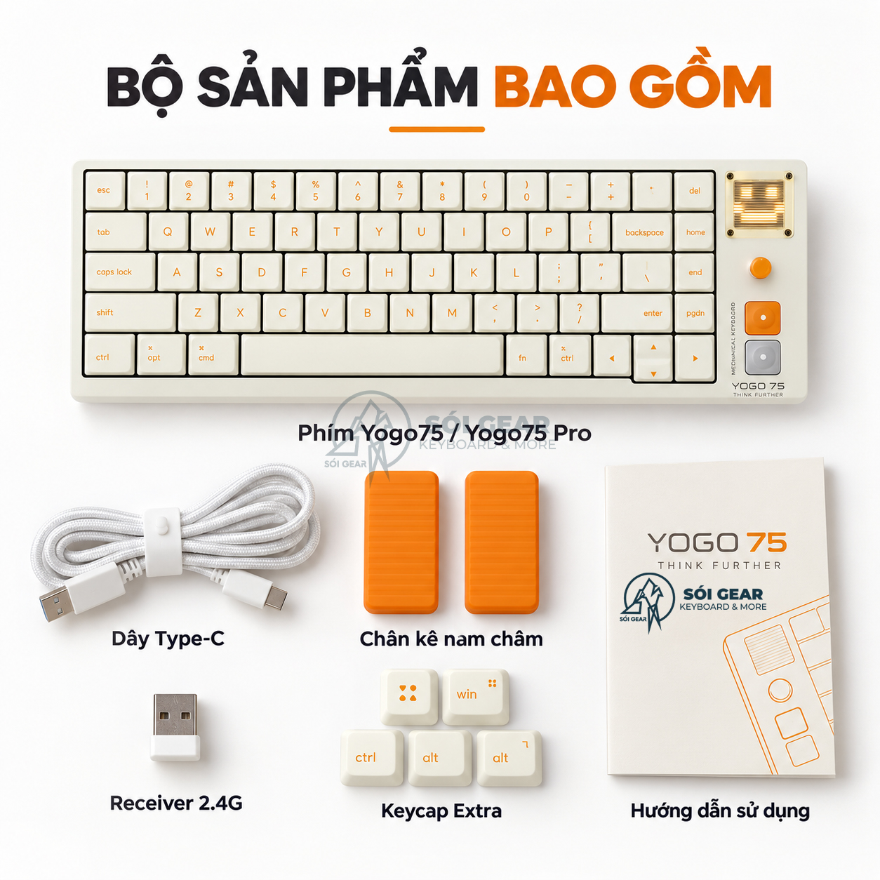 [In Stock] Bàn phím ATK Yogo 75 Series Low Profile