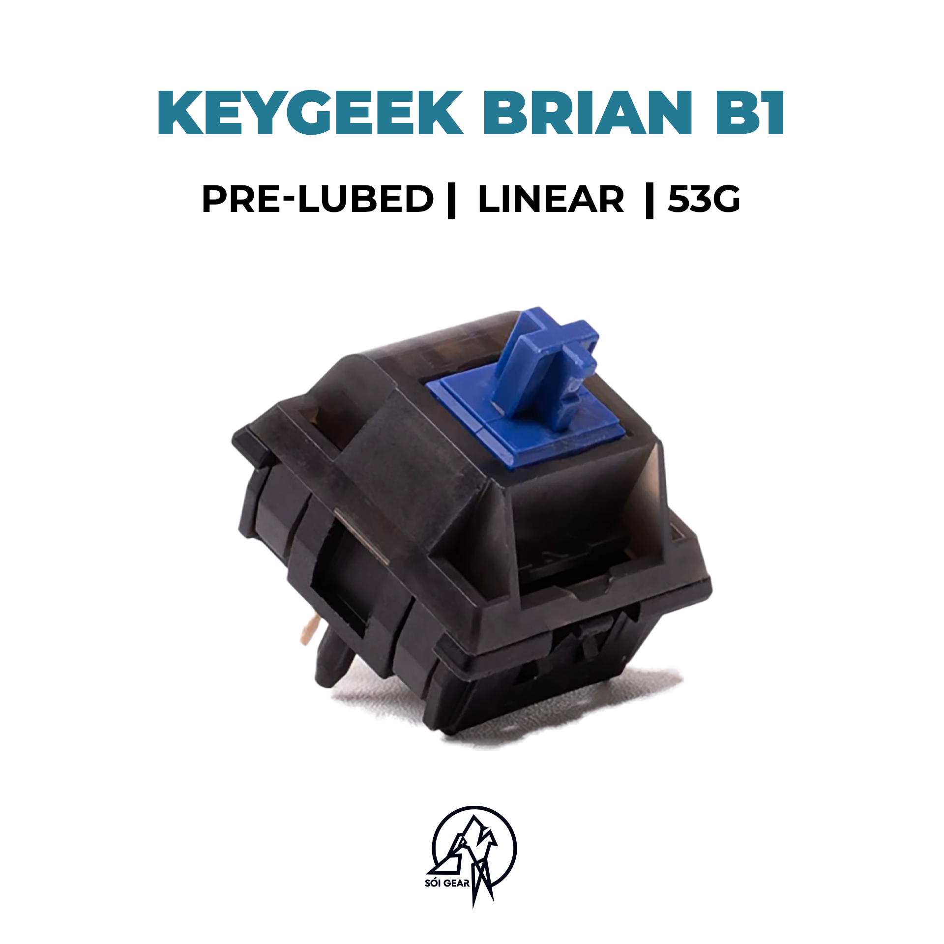 [Instock] Switch Linear Keygeek Brian B1