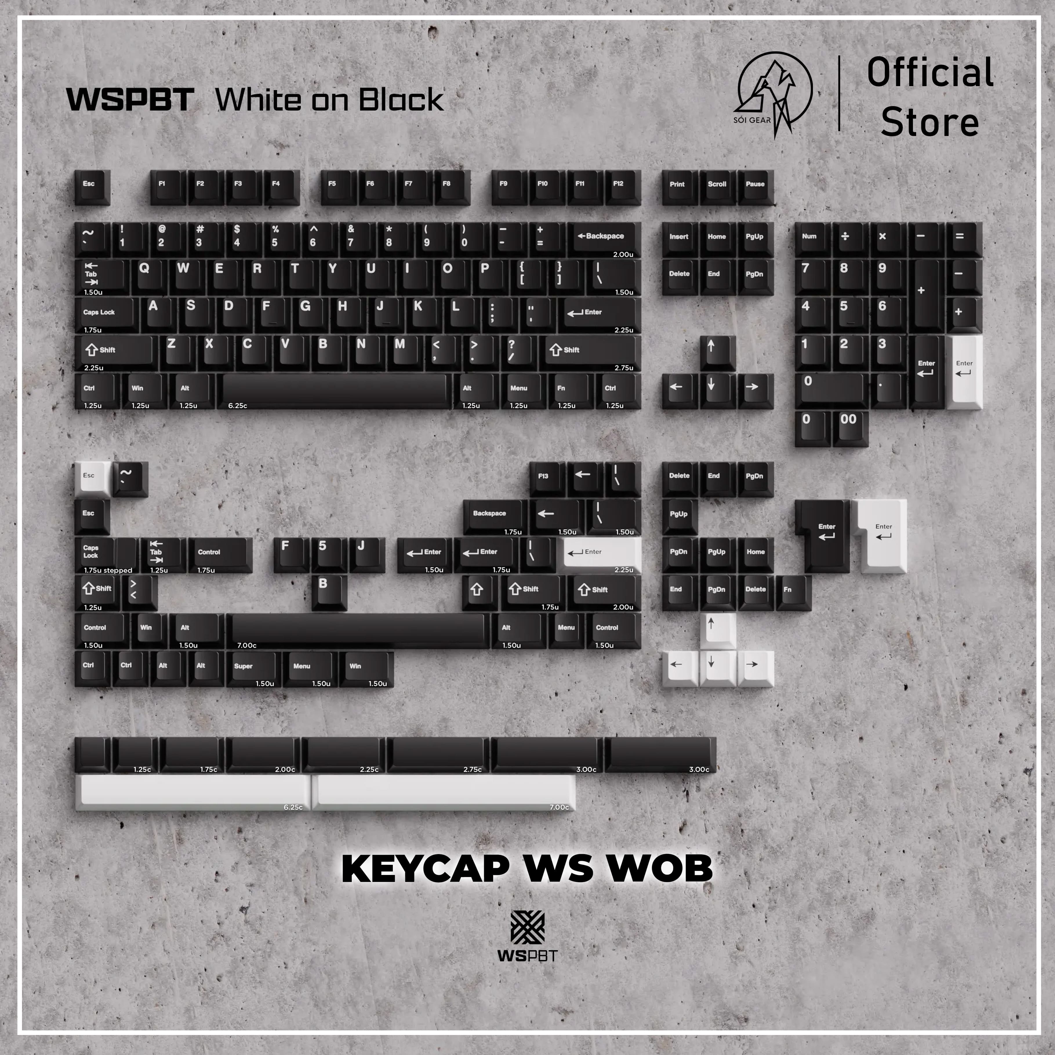 Keycap WS WOB