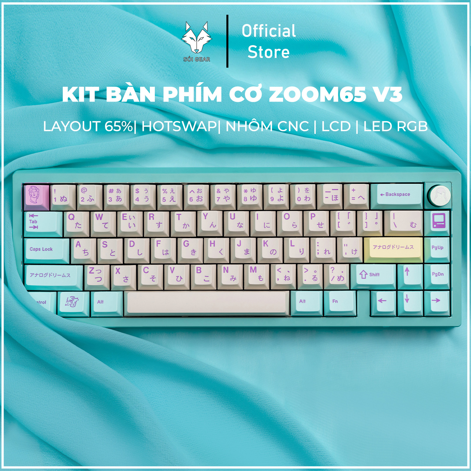 [In Stock] Zoom65 V3 - Chọn Case