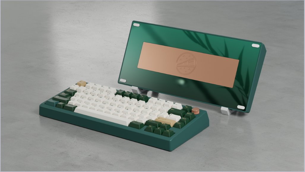 [Extra GB] [Oct] Zoom75 Keyboard Essential Edition - Case Wild Green